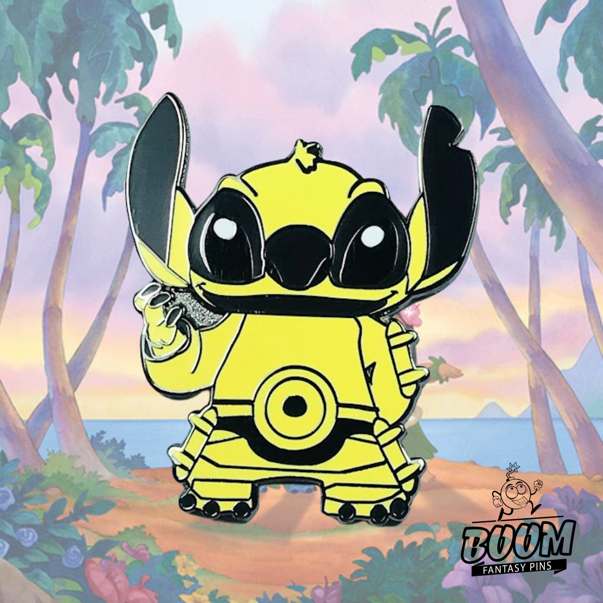 Pin - Stitch como C-3PO de Lilo &amp; Stitch - Disney Fantasy