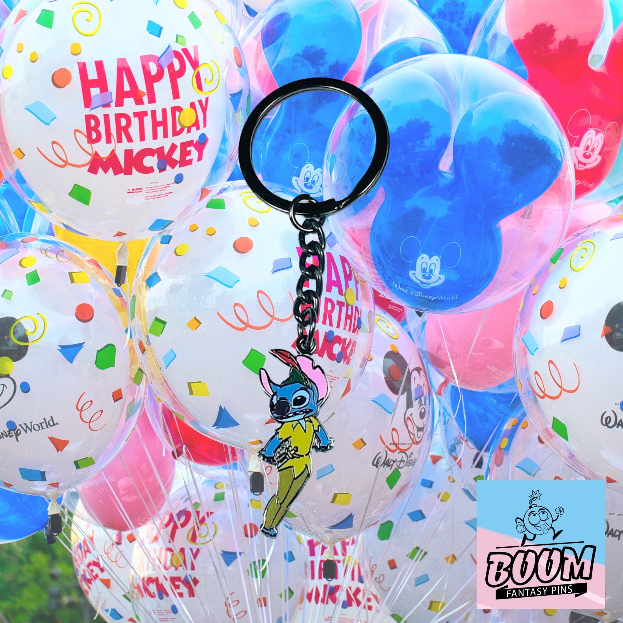 Llavero – Experimento 626 Stitch como Peter Pan de Lilo y Stitch – Disney Fantasy