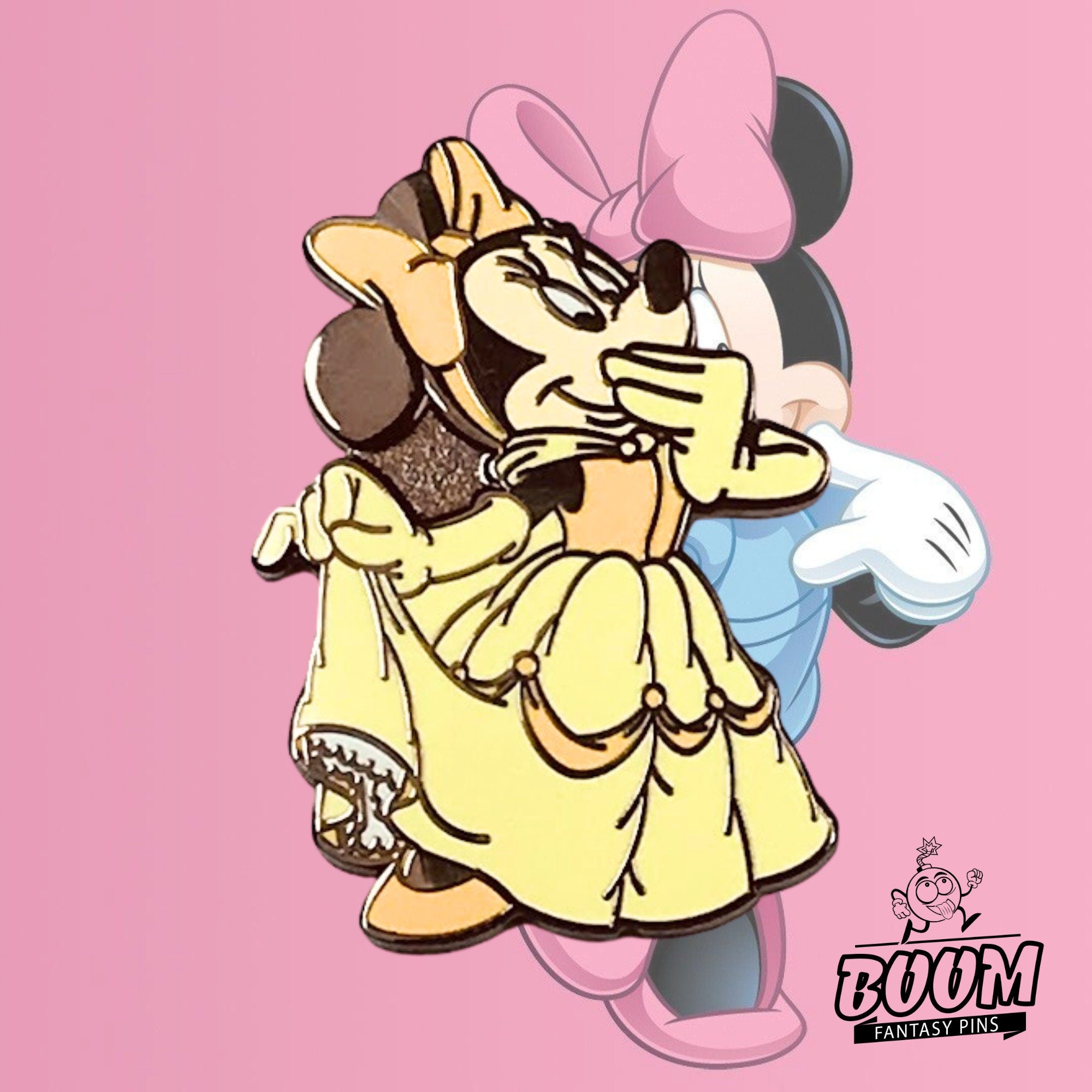 Pin – Minnie Mouse como Bella de La Bella y la Bestia – Disney Fantasy