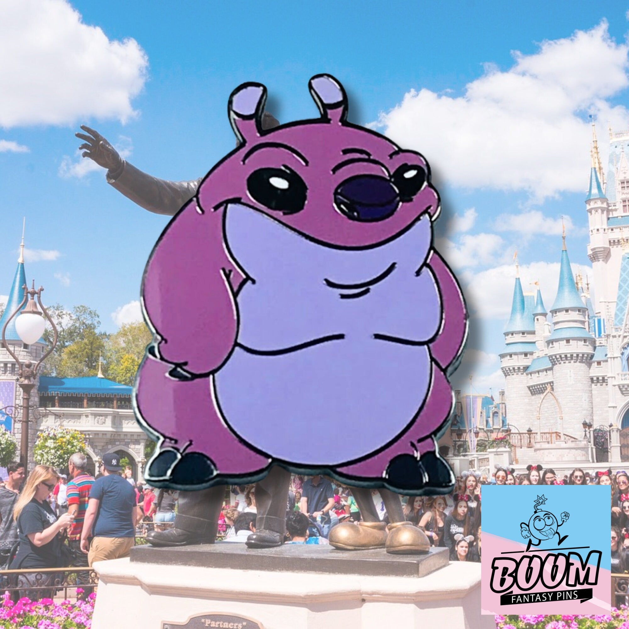 Pin – Stitch y Hamlette de Lilo &amp; Stitch – Disney Fantasy