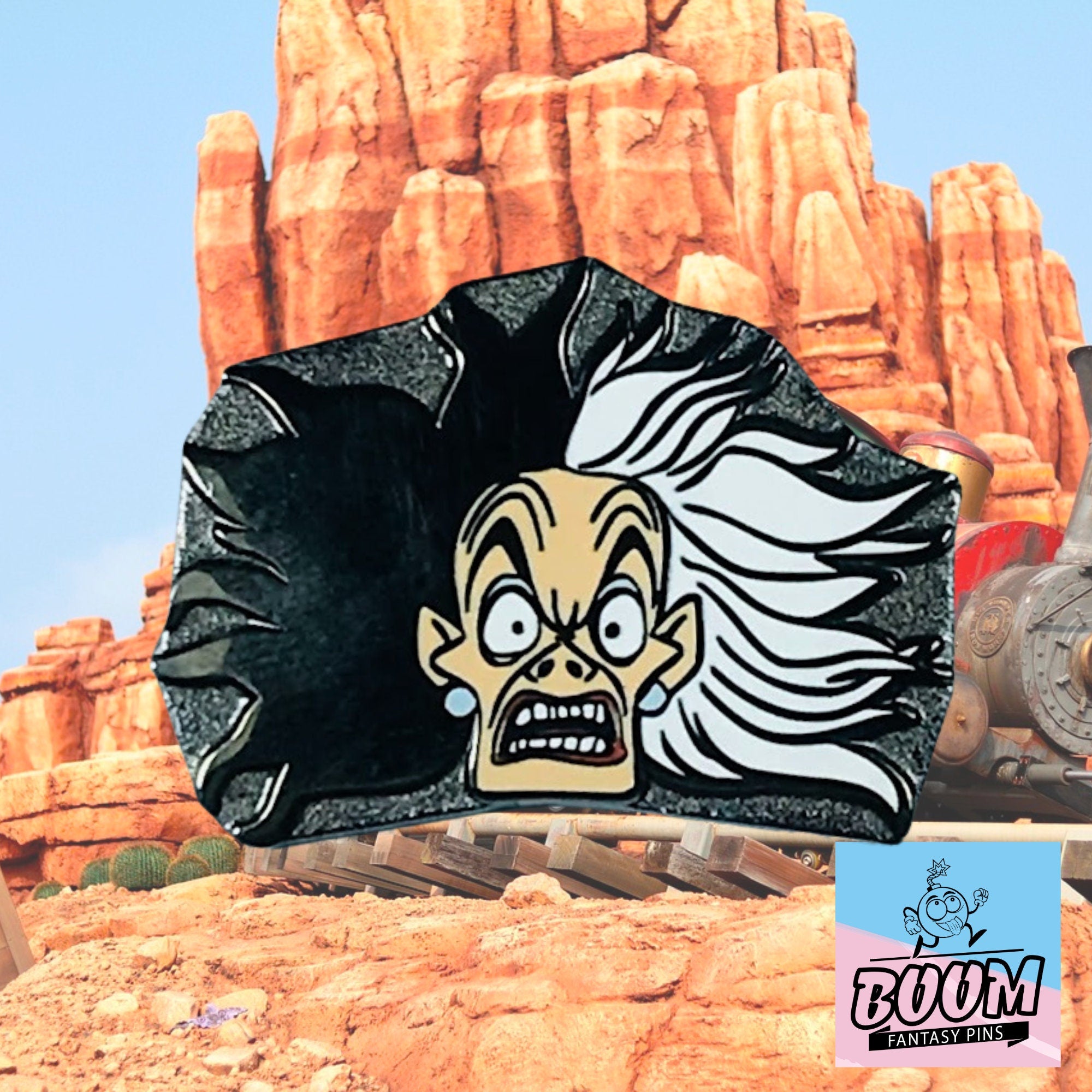 Pin's – Cruella De Vil des 101 Dalmatiens – Disney Fantasy