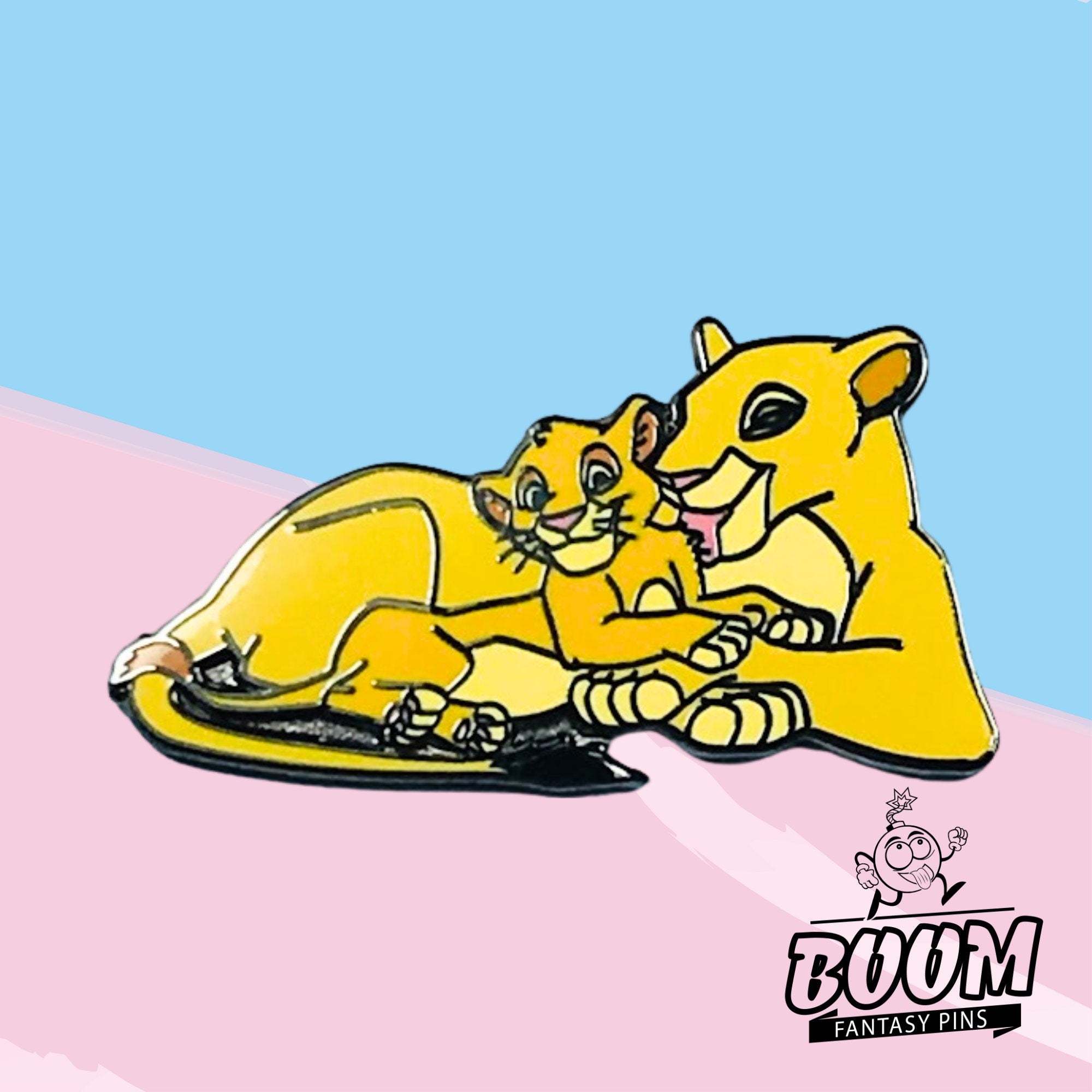 Pin's – Simba et Nala du Roi Lion – Disney Fantasy