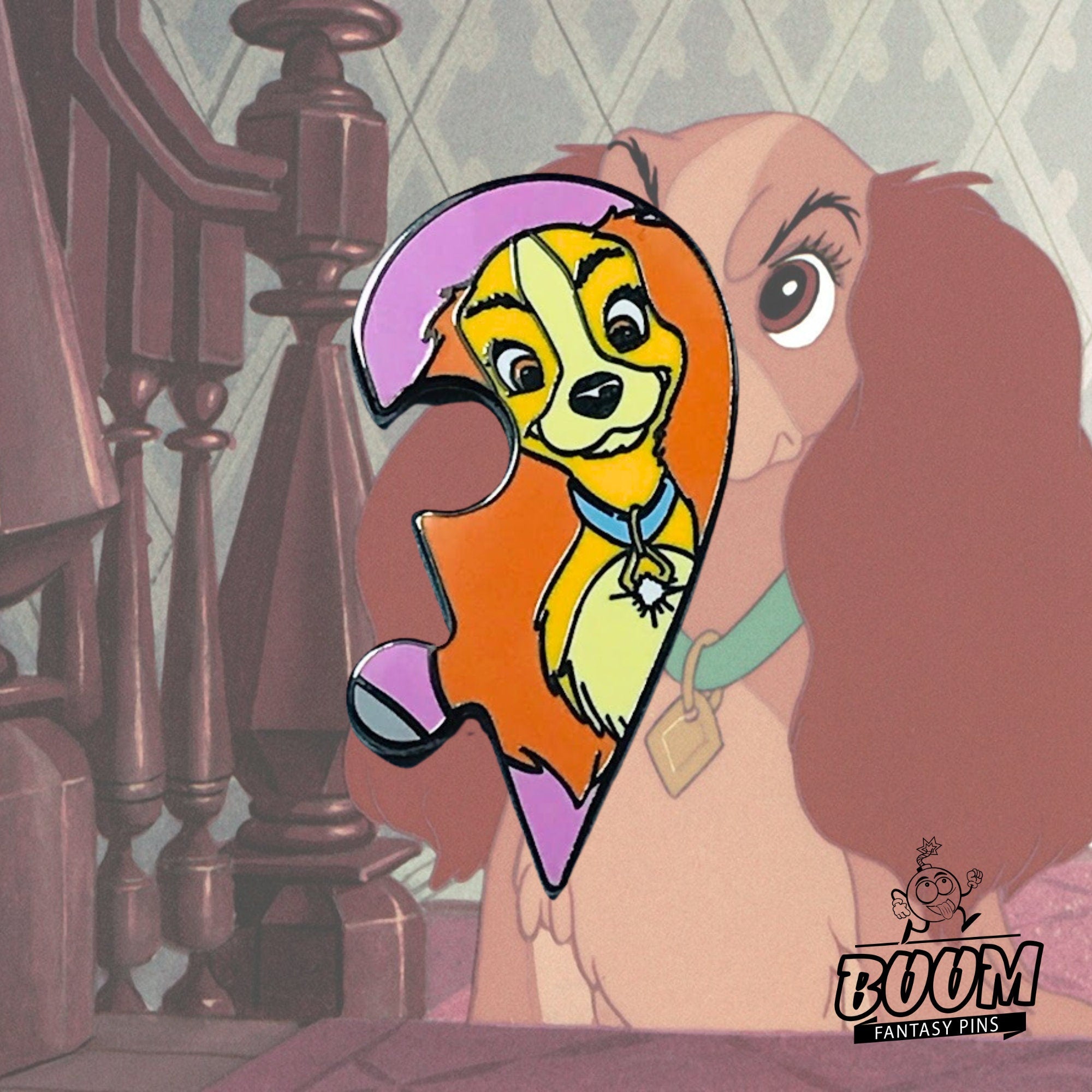 Pin – Lady from Lady and the Tramp – Disney Fantasy