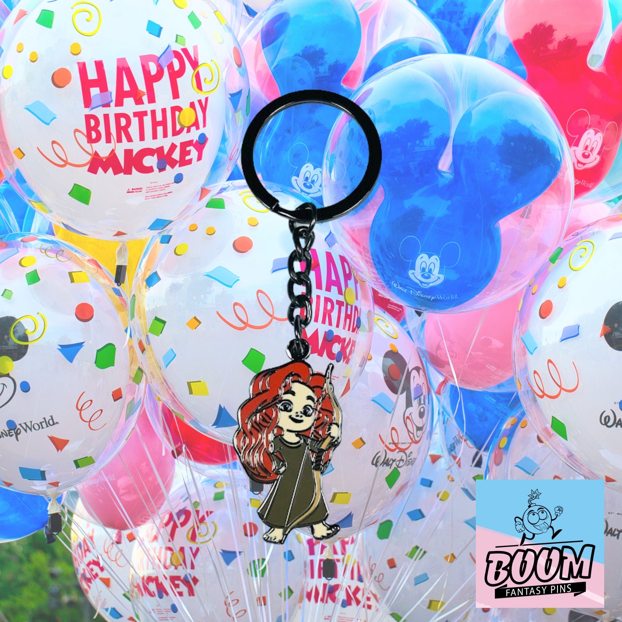 Porte-clés – Merida de Rebelle – Disney Fantasy