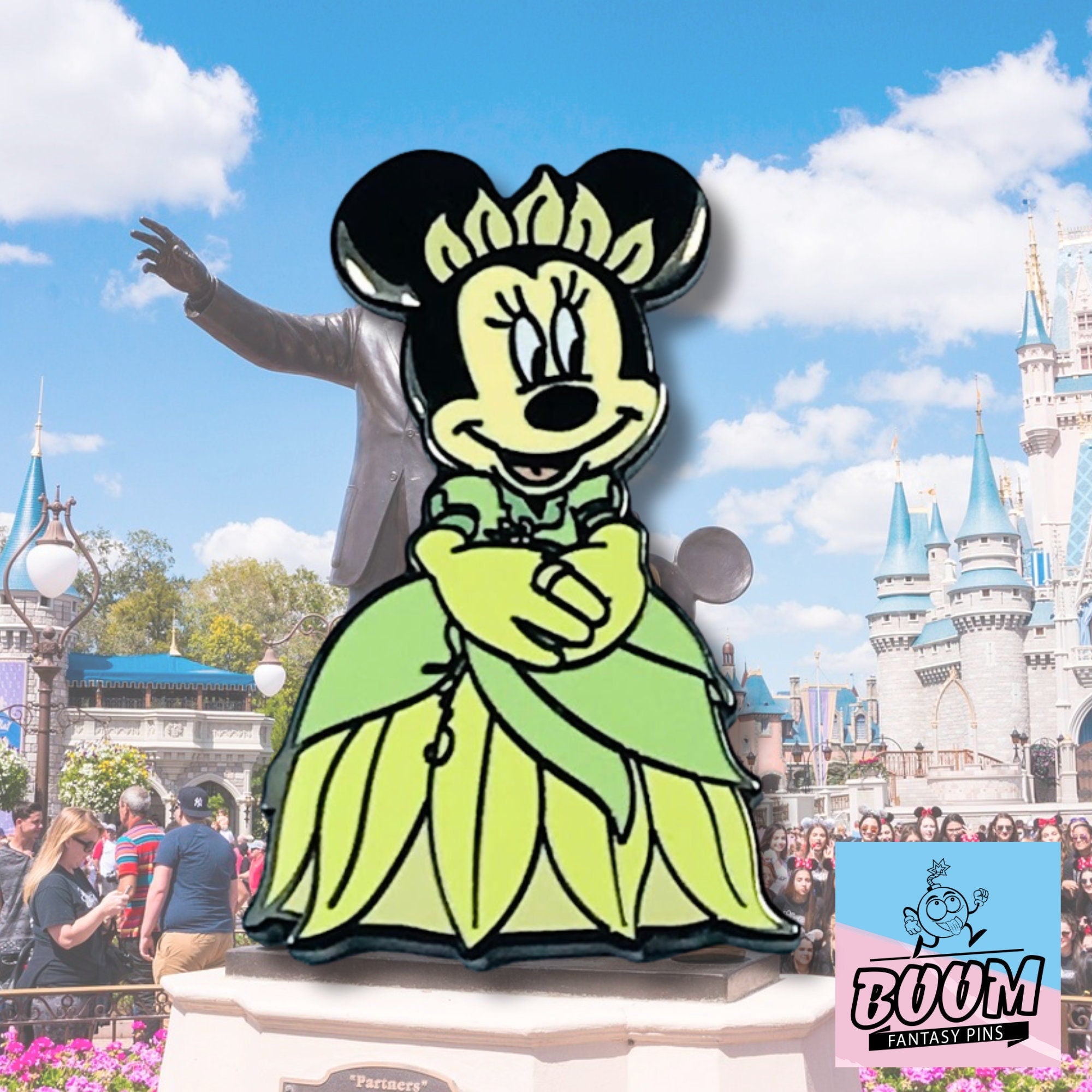 Pin – Minnie Mouse como Tiana de La Princesa y el Sapo – Disney Fantasy