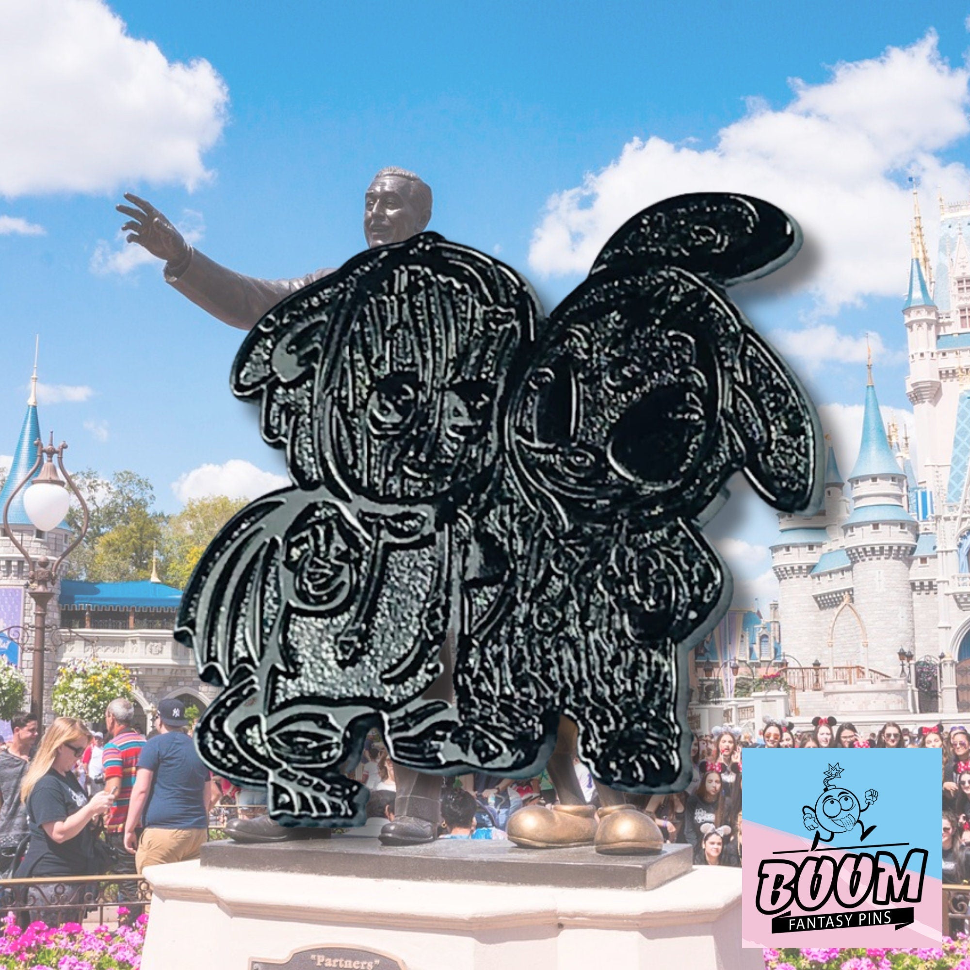 Pin's – Groot des Gardiens de la Galaxie et Stitch de Lilo &amp; Stitch – Disney Fantasy