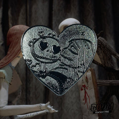 Pin's – Jack Skellington et Sally de L'Étrange Noël de Monsieur Jack – Disney Fantasy