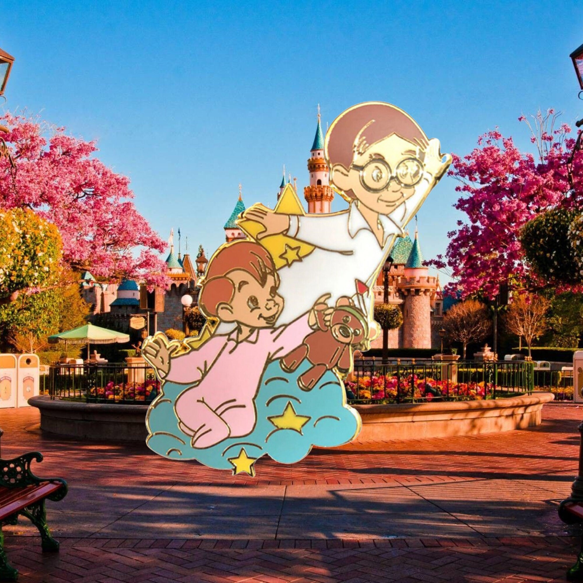 Épingle – Michael Darling et John Darling de Peter Pan – Disney Fantasy