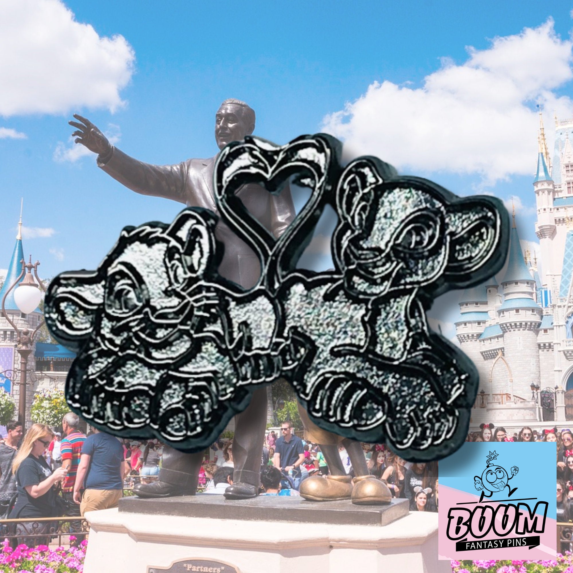 Pin's – Simba et Nala du Roi Lion – Disney Fantasy