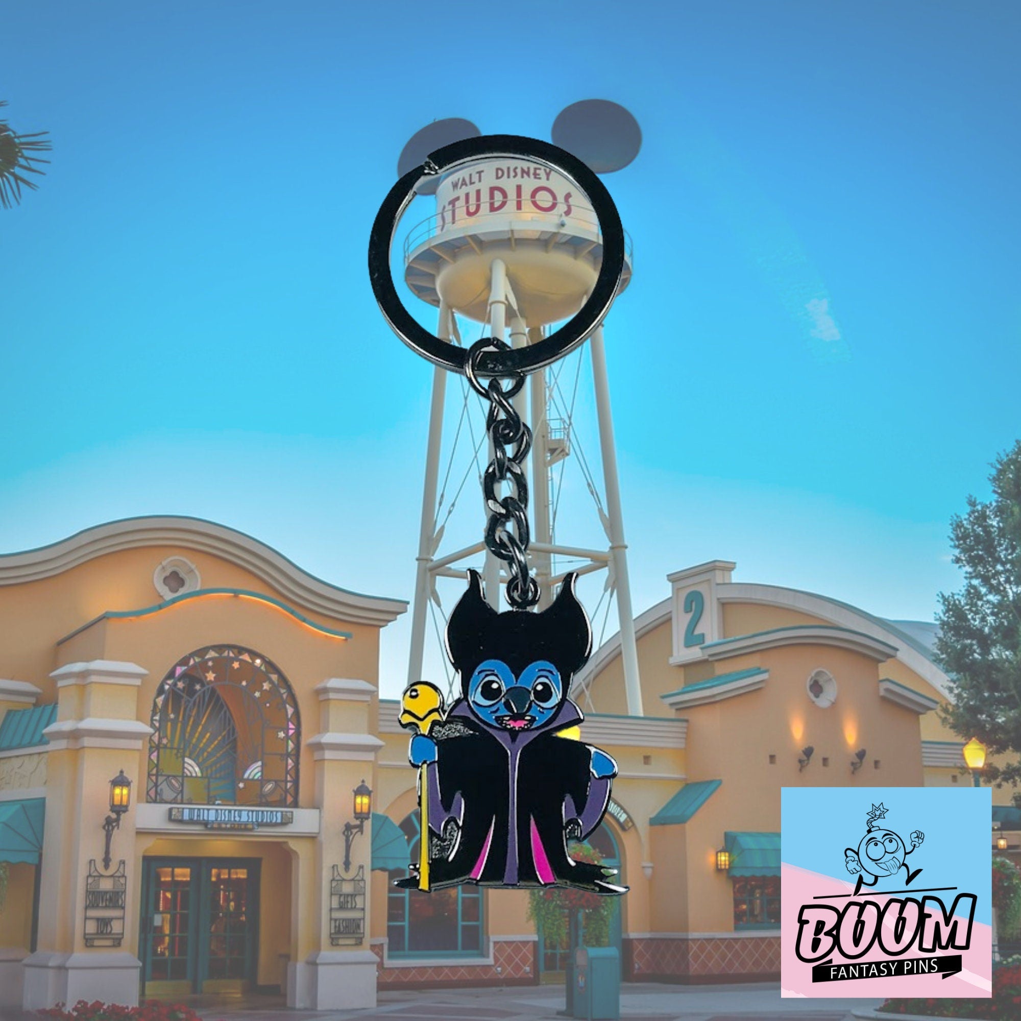 Llavero – Experimento 626 Stitch como Maléfica de Lilo &amp; Stitch – Disney Fantasy