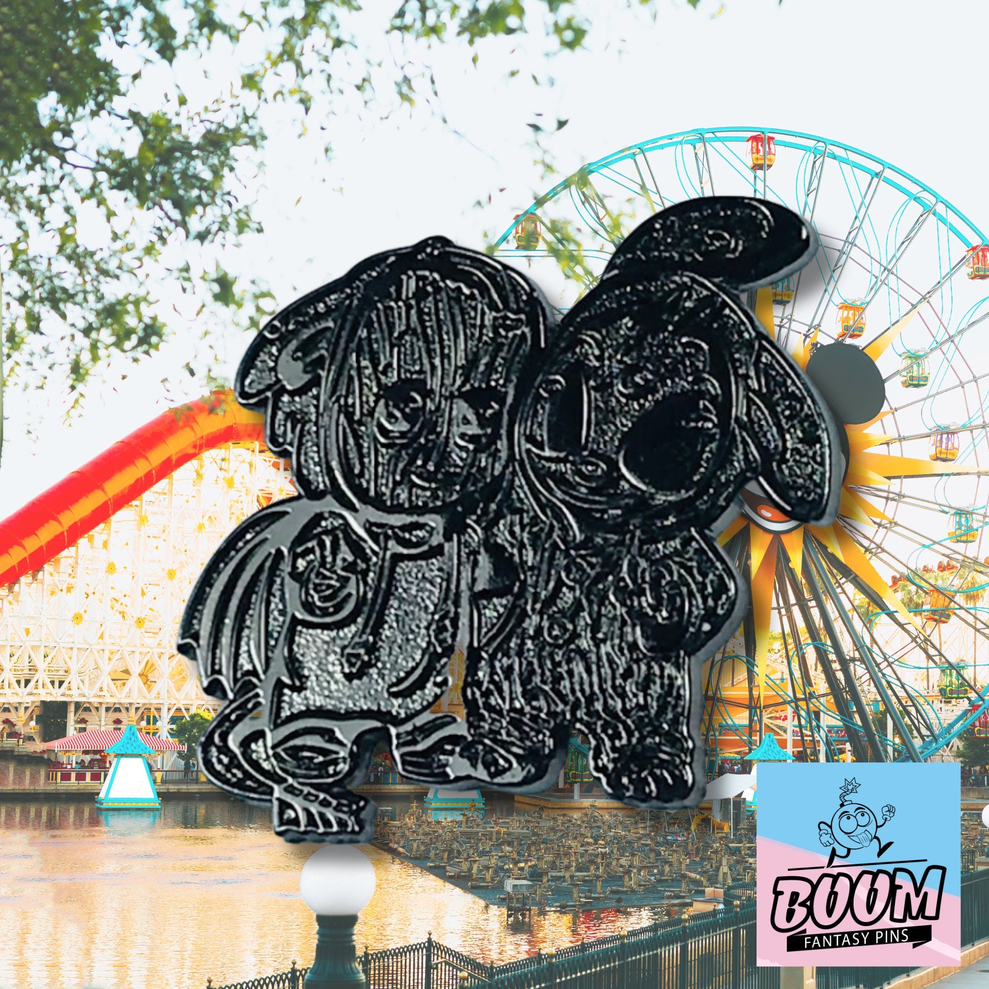 Pin's – Groot des Gardiens de la Galaxie et Stitch de Lilo &amp; Stitch – Disney Fantasy