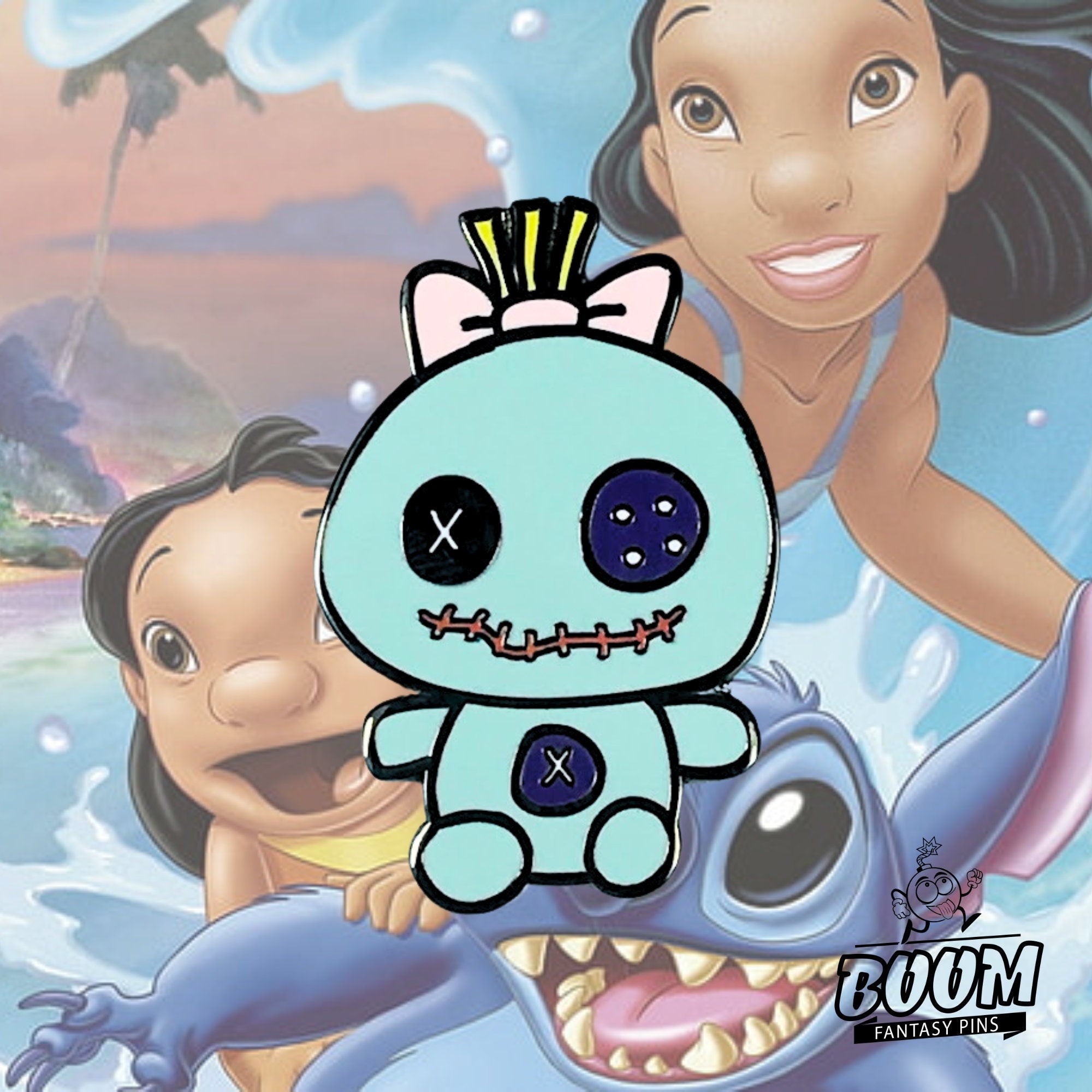 Pin – Trapos de Lilo y Stitch – Disney Fantasy
