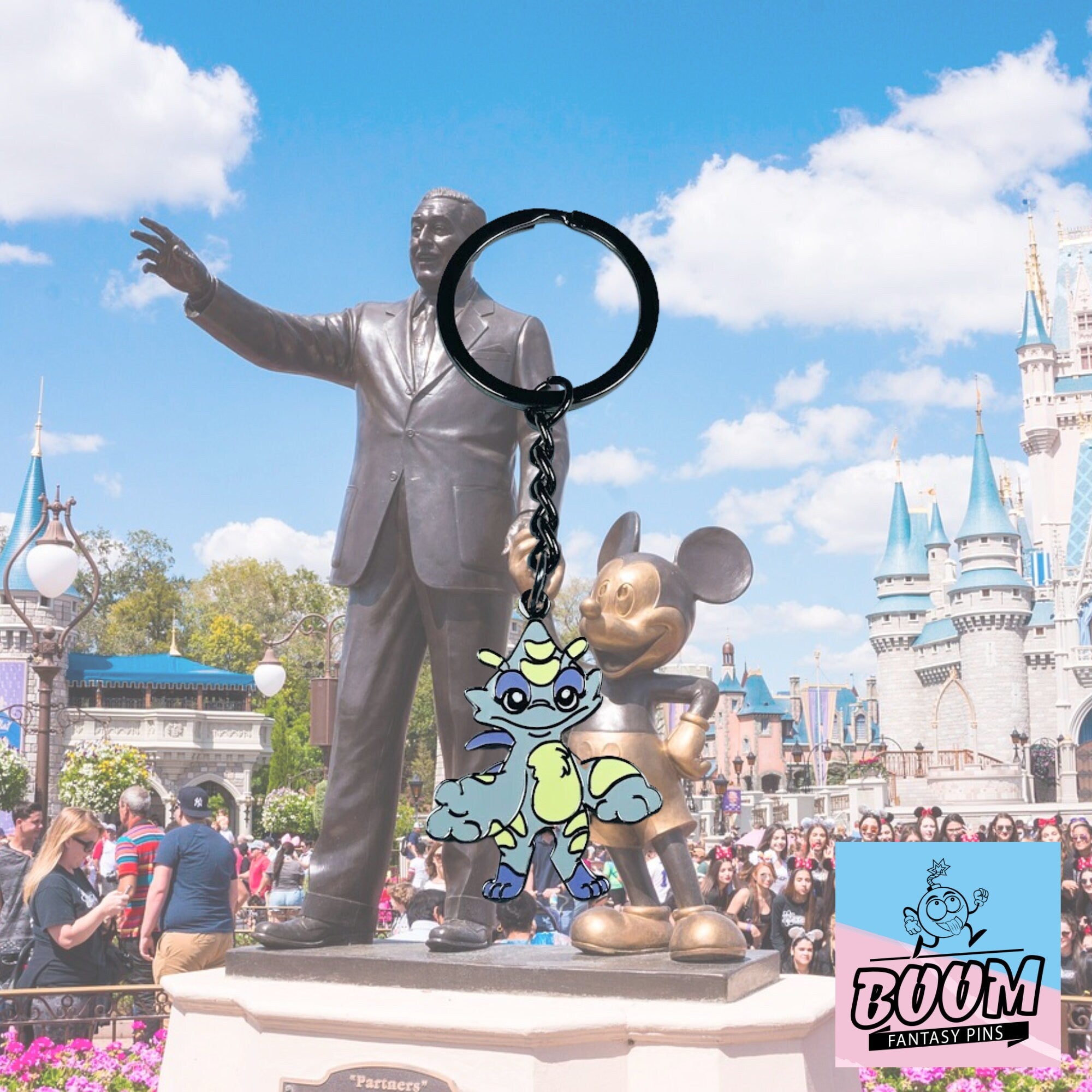 Llavero – Experimento Dimensionador 299 de Lilo y Stitch – Disney Fantasy