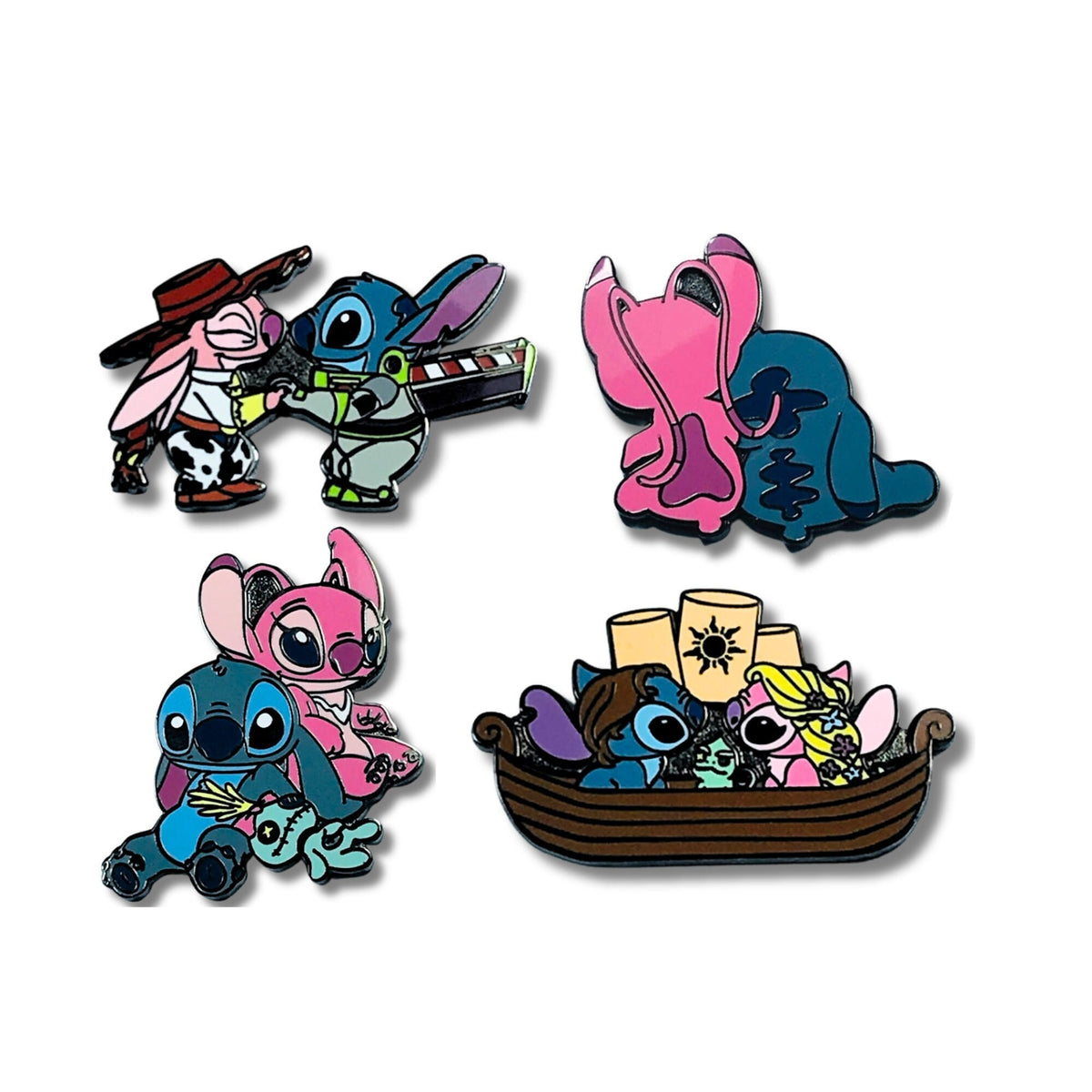 Pin – Stitch y Ángel de Lilo y Stitch – Disney Fantasy