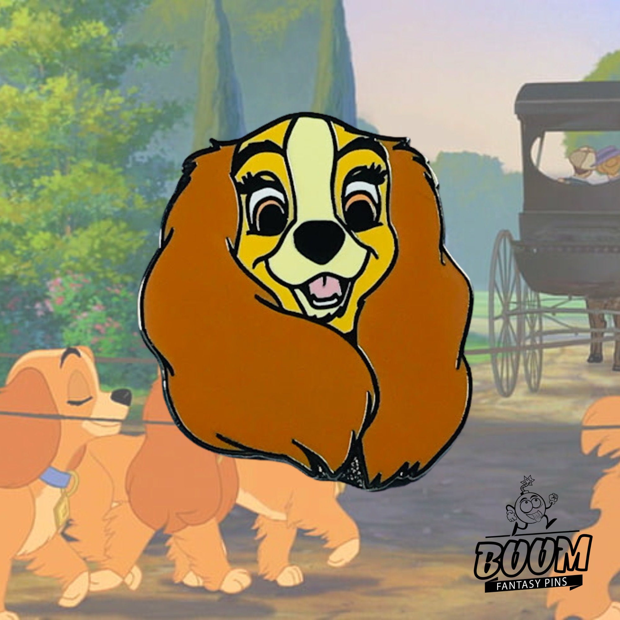 Pin – Lady from Lady and the Tramp – Disney Fantasy