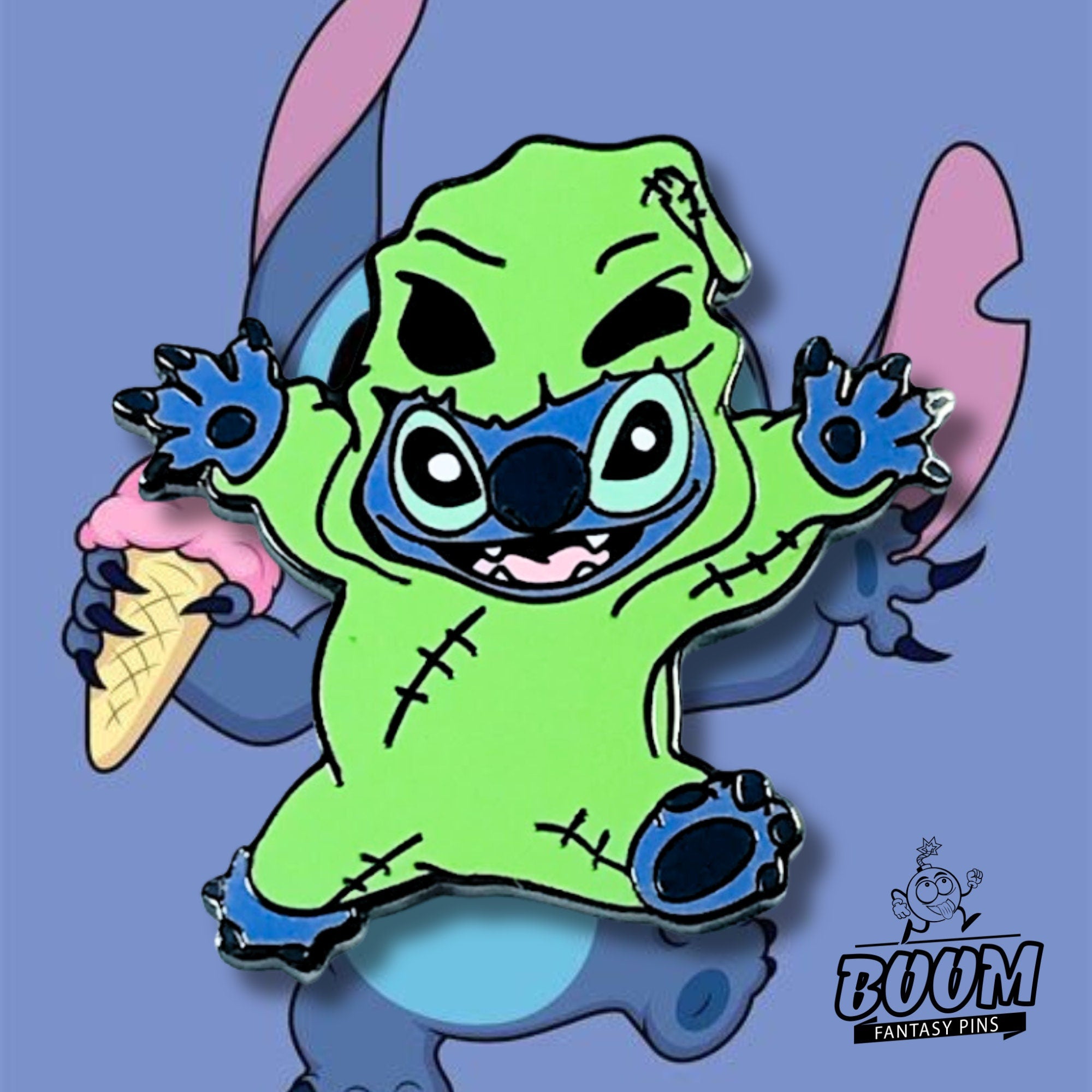 Pin – Stitch como Oogie Boogie de Lilo y Stitch – Disney Fantasy