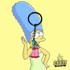 Llavero – Marge Simpson de Los Simpson – Disney Fantasy