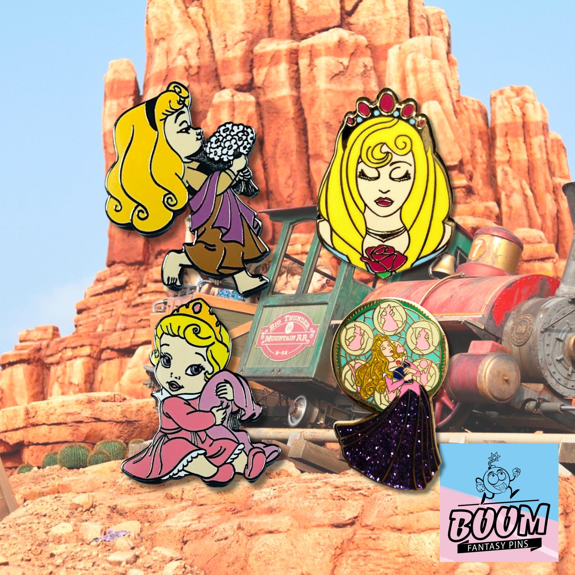 Pin – Princesa Aurora de La Bella Durmiente – Disney Fantasy