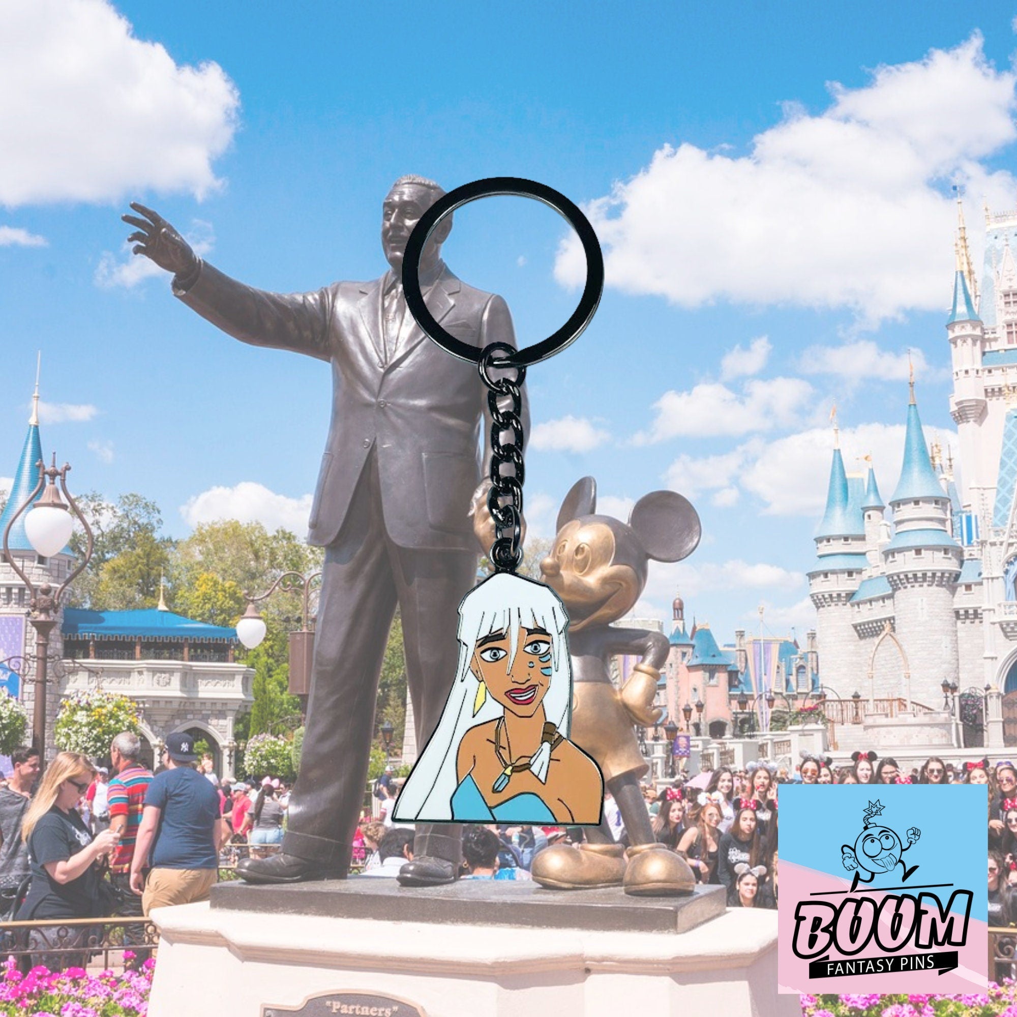 Llavero – Princesa Kida de Atlantis: El Imperio Perdido – Disney Fantasy