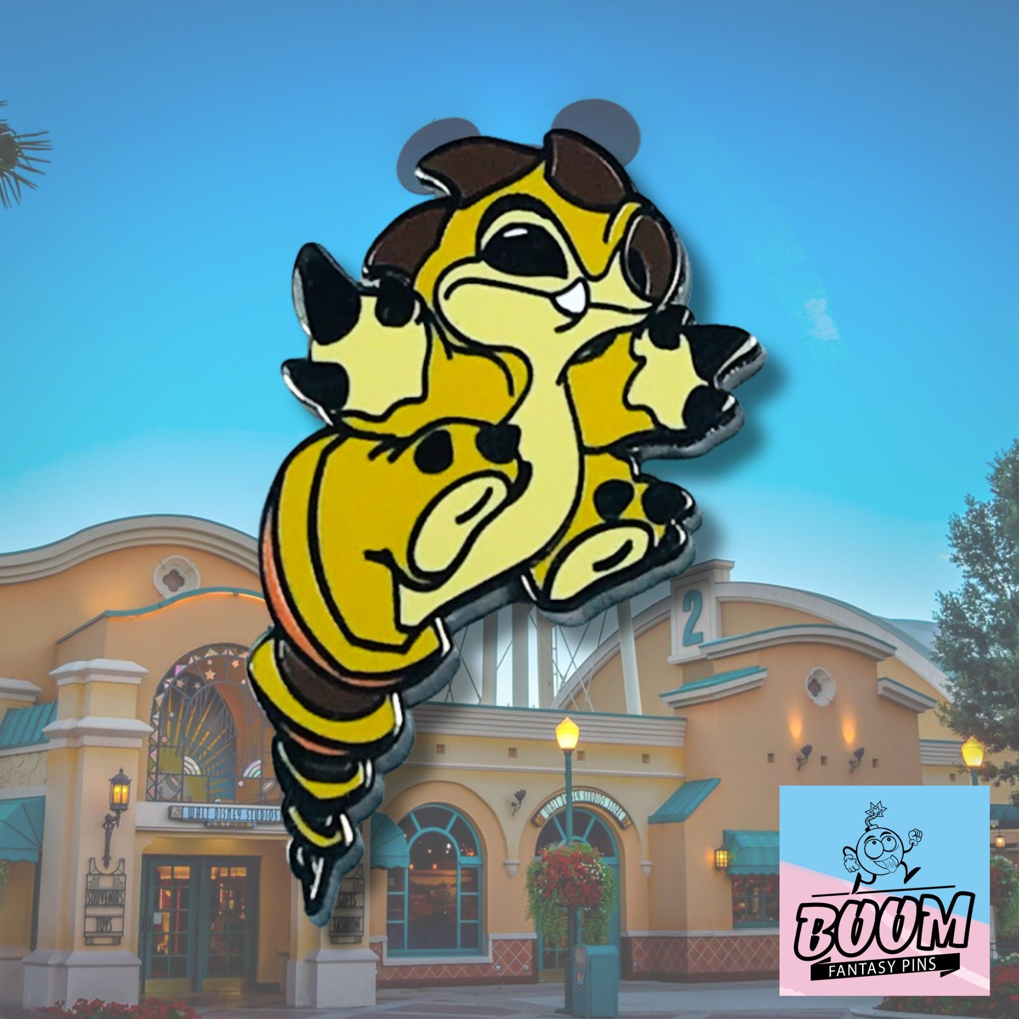 Pin – Experimento de excavadora 592 de Lilo y Stitch – Disney Fantasy