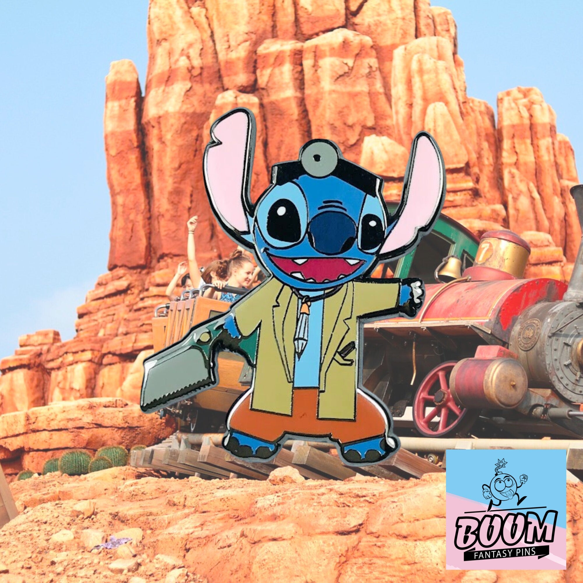Pin – Stitch como el Dr. Joshua Sweet de Lilo y Stitch – Disney Fantasy