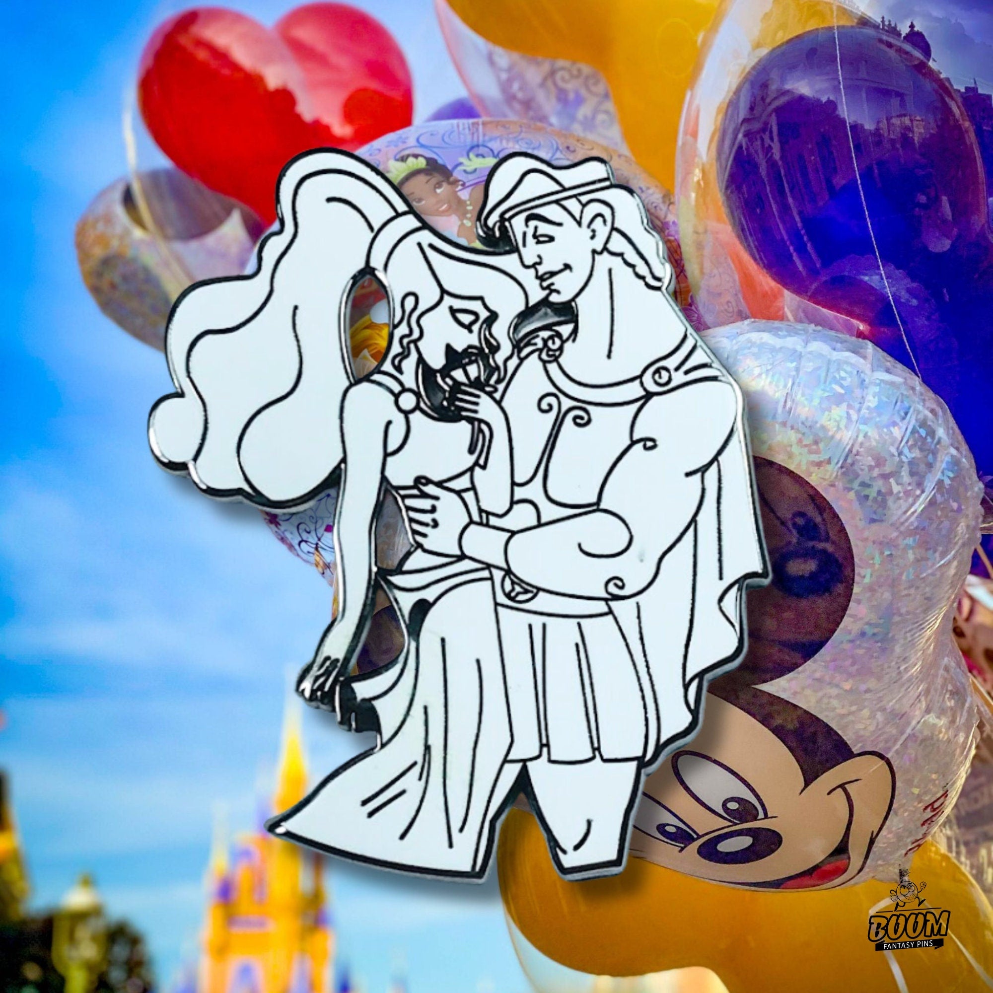 Pin's – Hercule et Mégara du film Hercule – Disney Fantasy