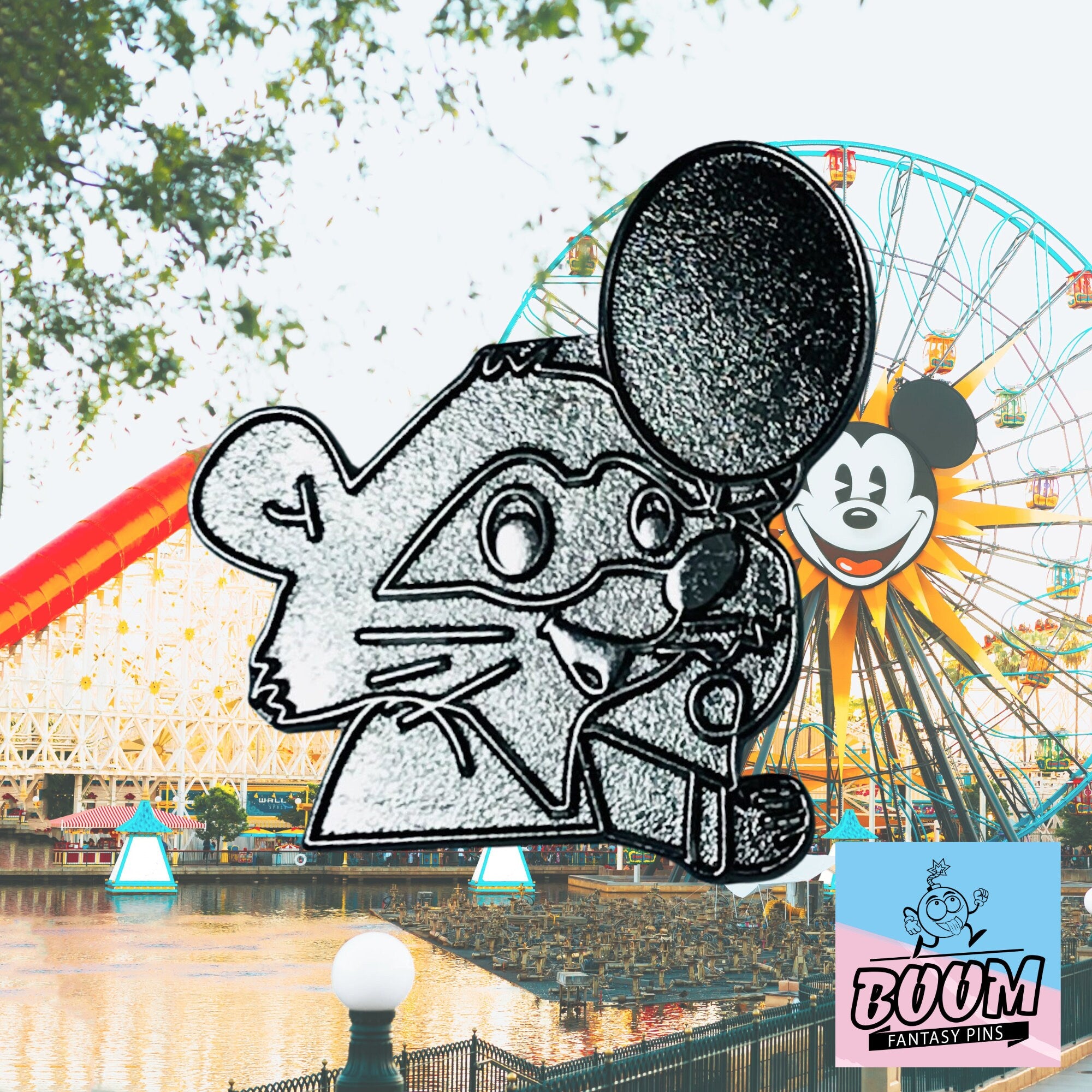 Pin – Mapache de Robin Hood – Disney Fantasy