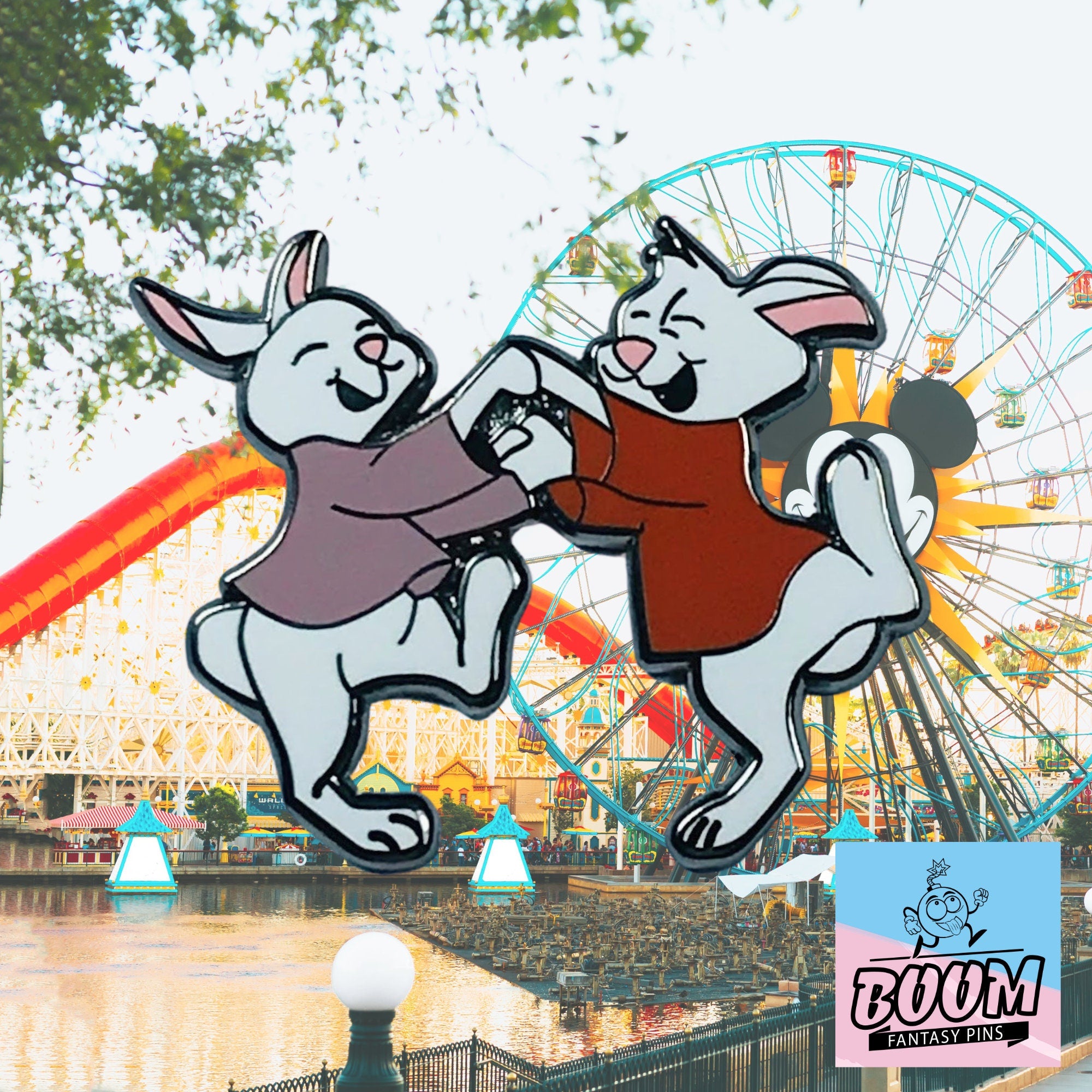 Pin's – Skippy et Sis Bunny de Robin des Bois – Disney Fantasy