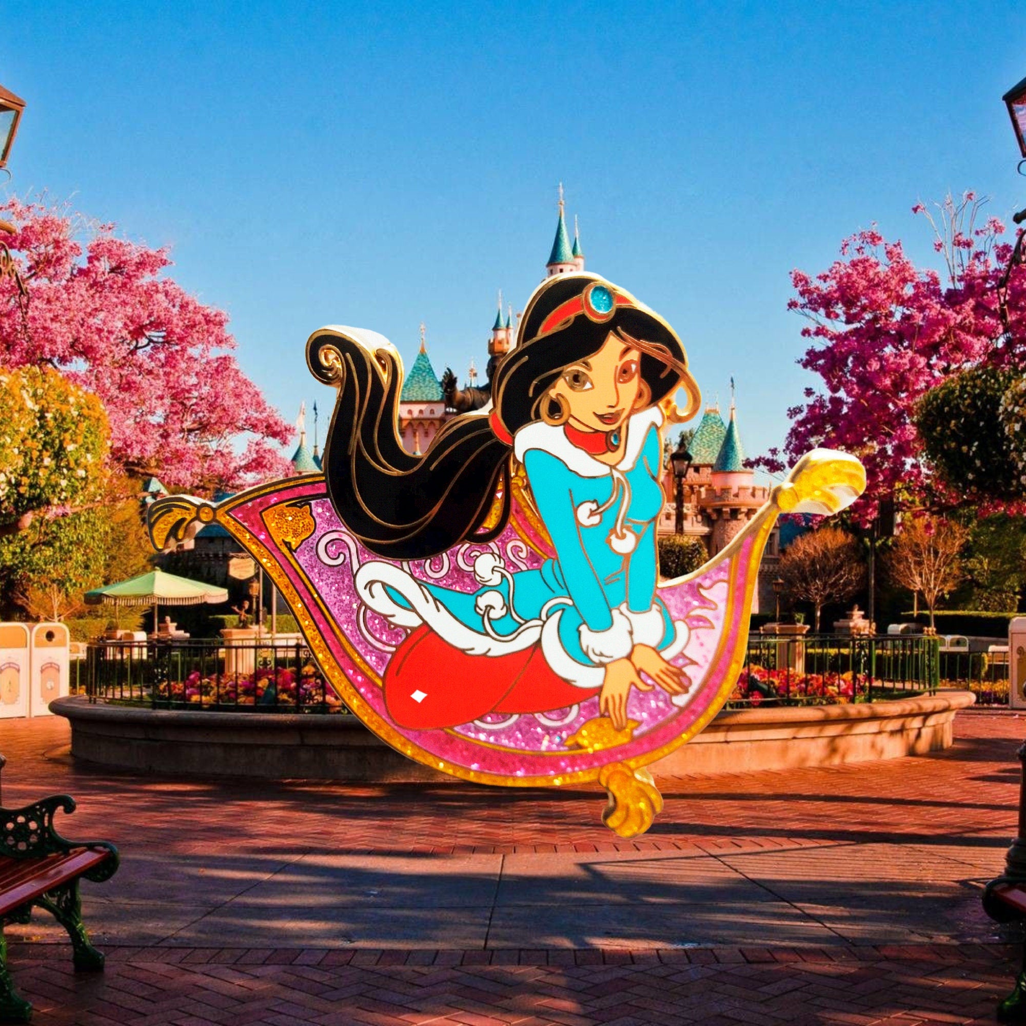 Pin's – Princesse Jasmine d'Aladdin – Disney Fantasy