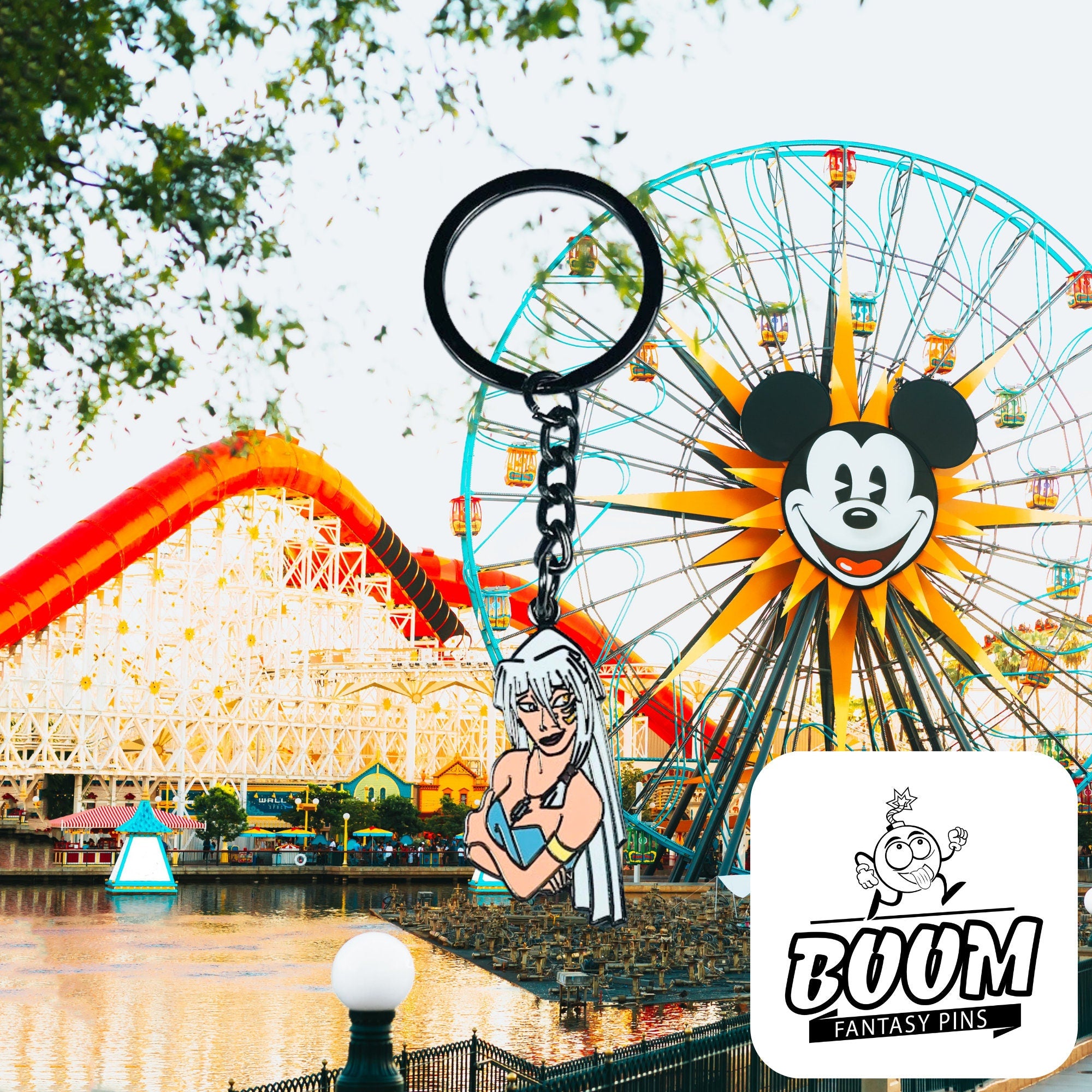 Porte-clés – Reine Kida d'Atlantide, l'empire perdu – Disney Fantasy