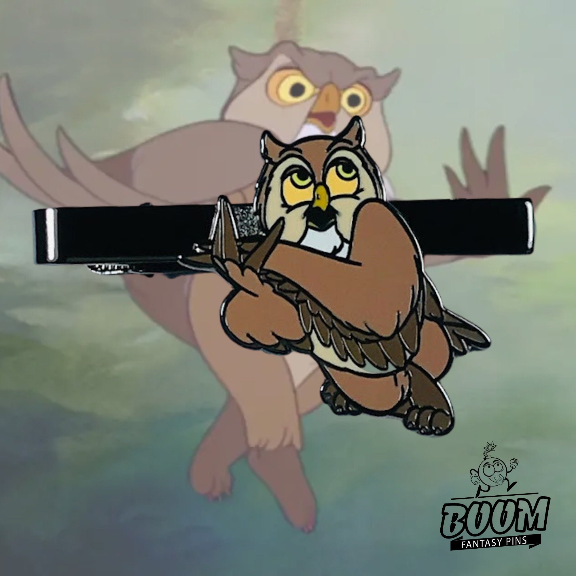 Pinza de corbata – Búho amigo de Bambi – Disney Fantasy