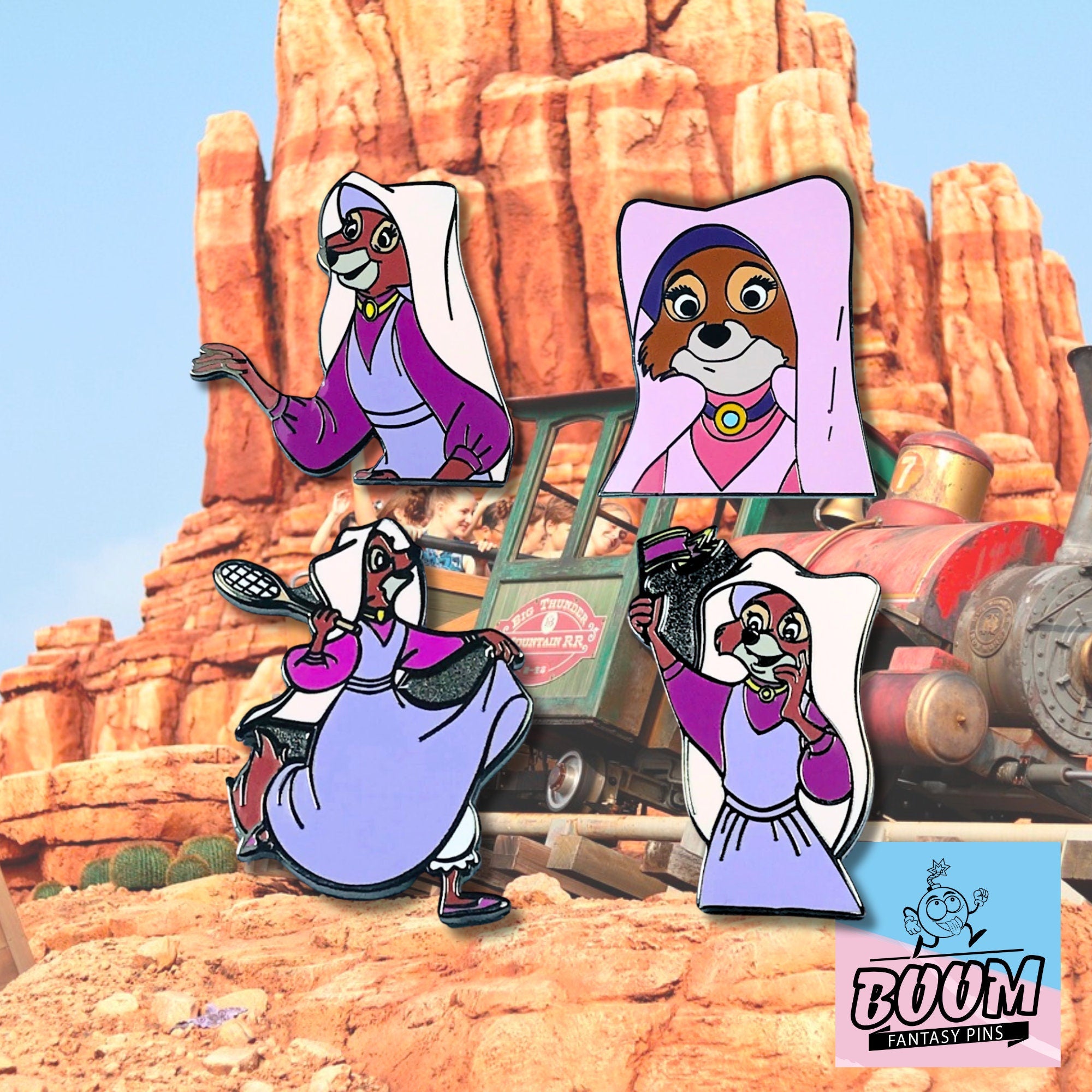 Pin – Lady Maid Marian de Robin Hood – Disney Fantasy