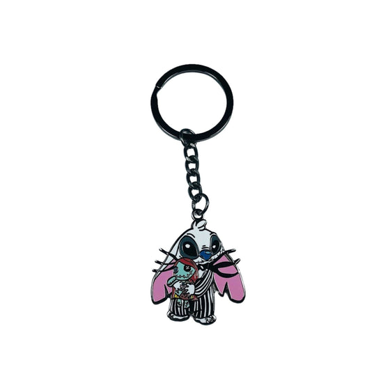 Keychain – Stitch from Lilo & Stitch and Jack Skellington from The Nightmare Before Christmas – Disney Fantasy