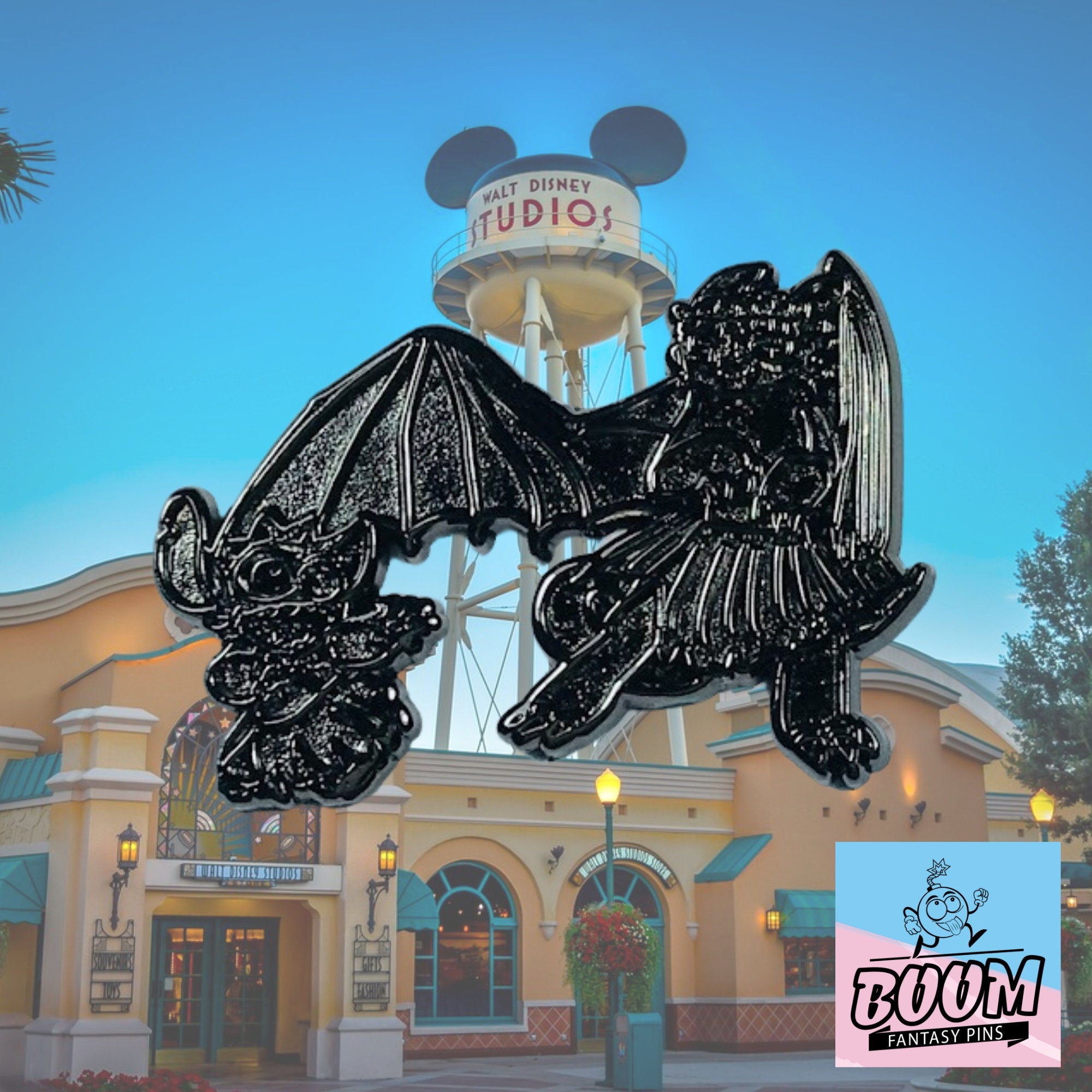 Épingle – Stitch et Krokmou de Lilo &amp; Stitch et Dragons – Disney Fantasy