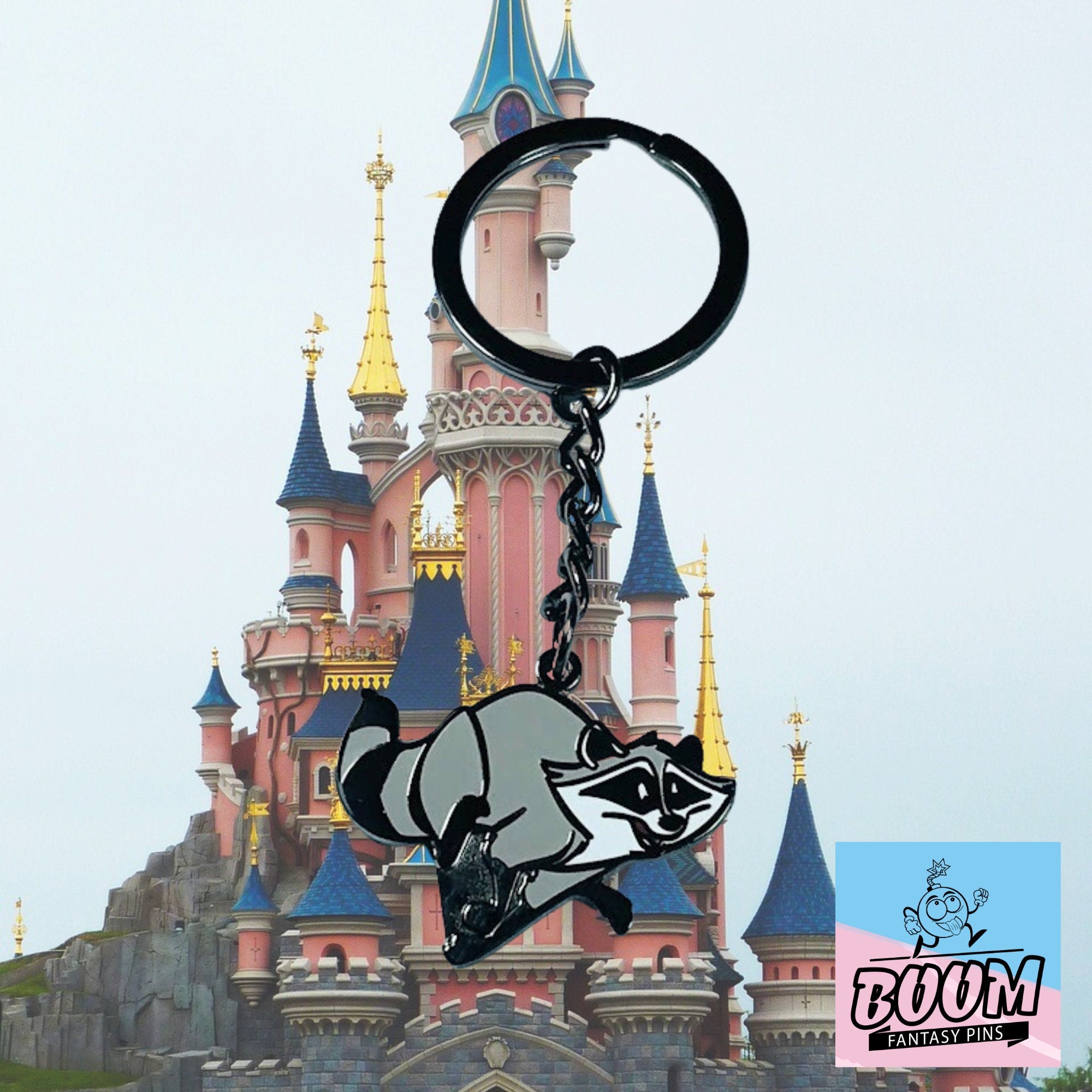 Porte-clés – Meeko de Pocahontas – Disney Fantasy