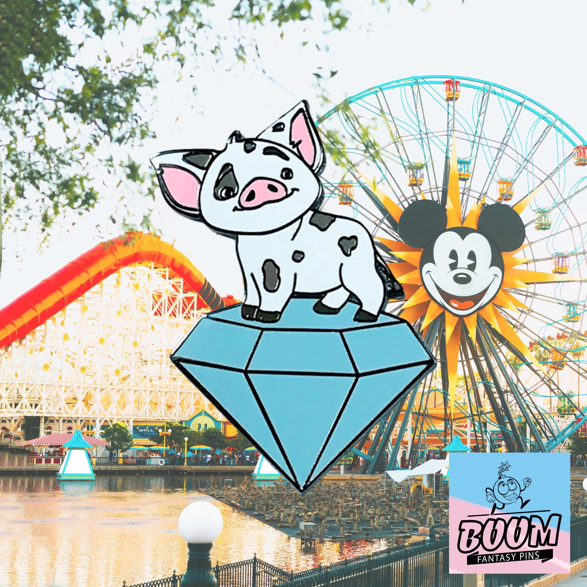 Pin – Pua from Moana – Disney Fantasy