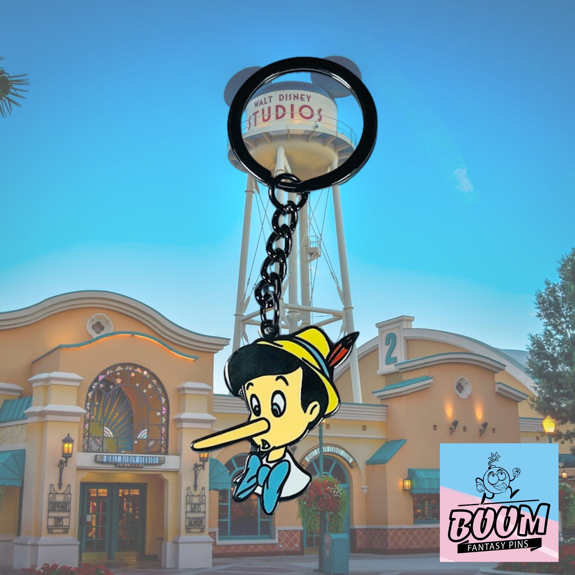 Porte-clés – Pinocchio du film Pinocchio de Disney Fantasy