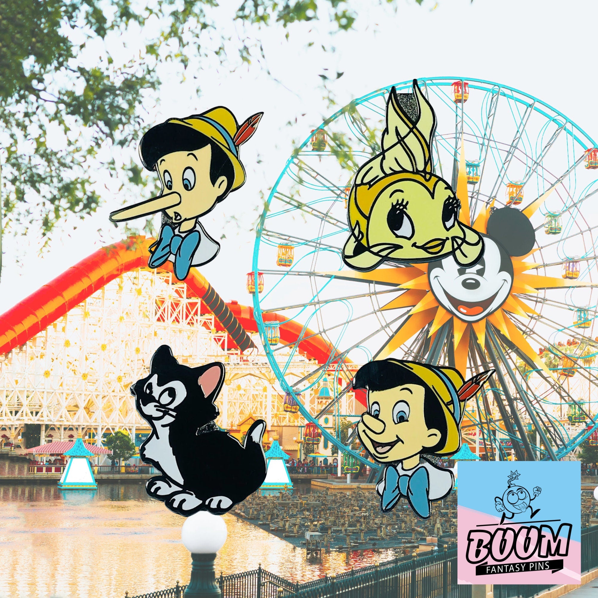 Pin's – Pinocchio du film Pinocchio – Disney Fantasy