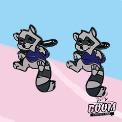 Cufflinks – Raccoon from Robin Hood – Disney Fantasy