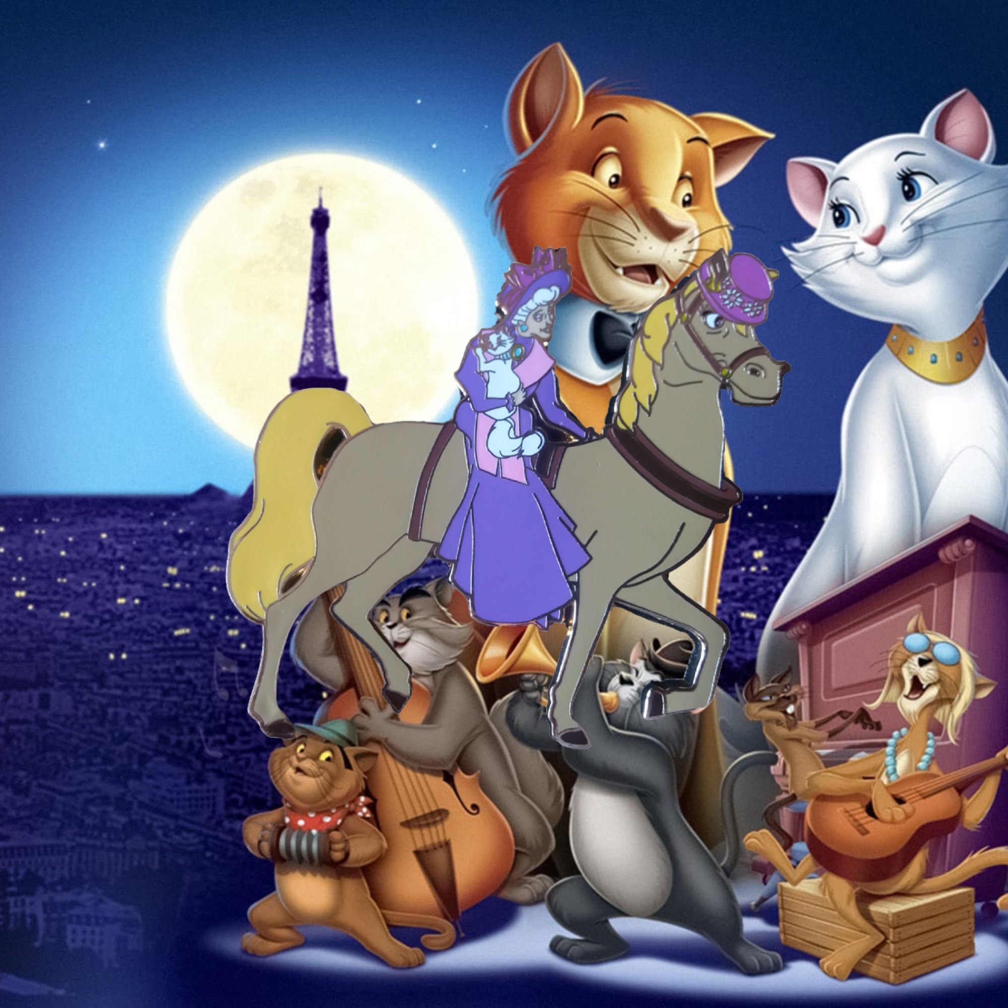 Pin – Madame Adelaide de Los Aristogatos – Disney Fantasy