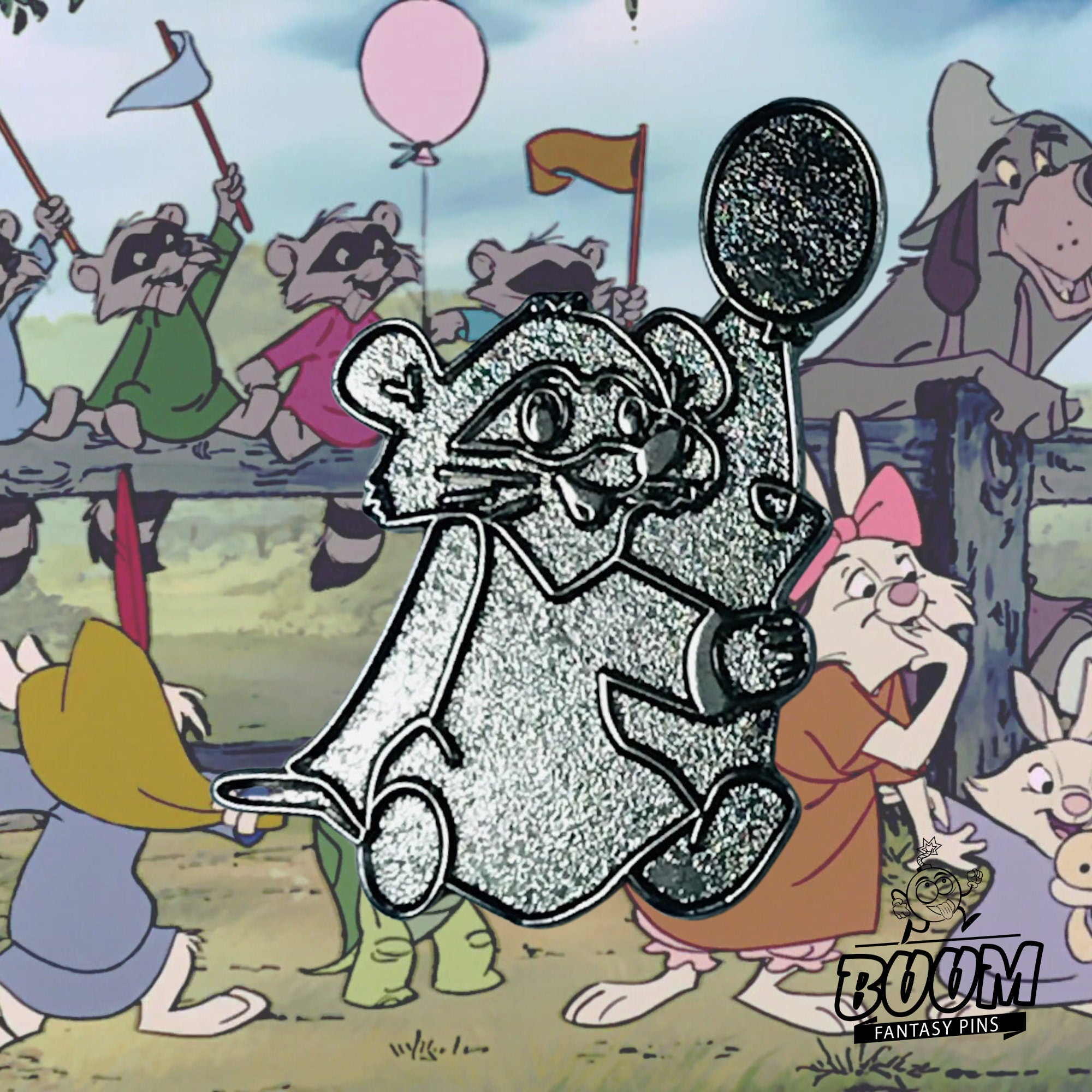 Pin's – Raton laveur de Robin des Bois – Disney Fantasy