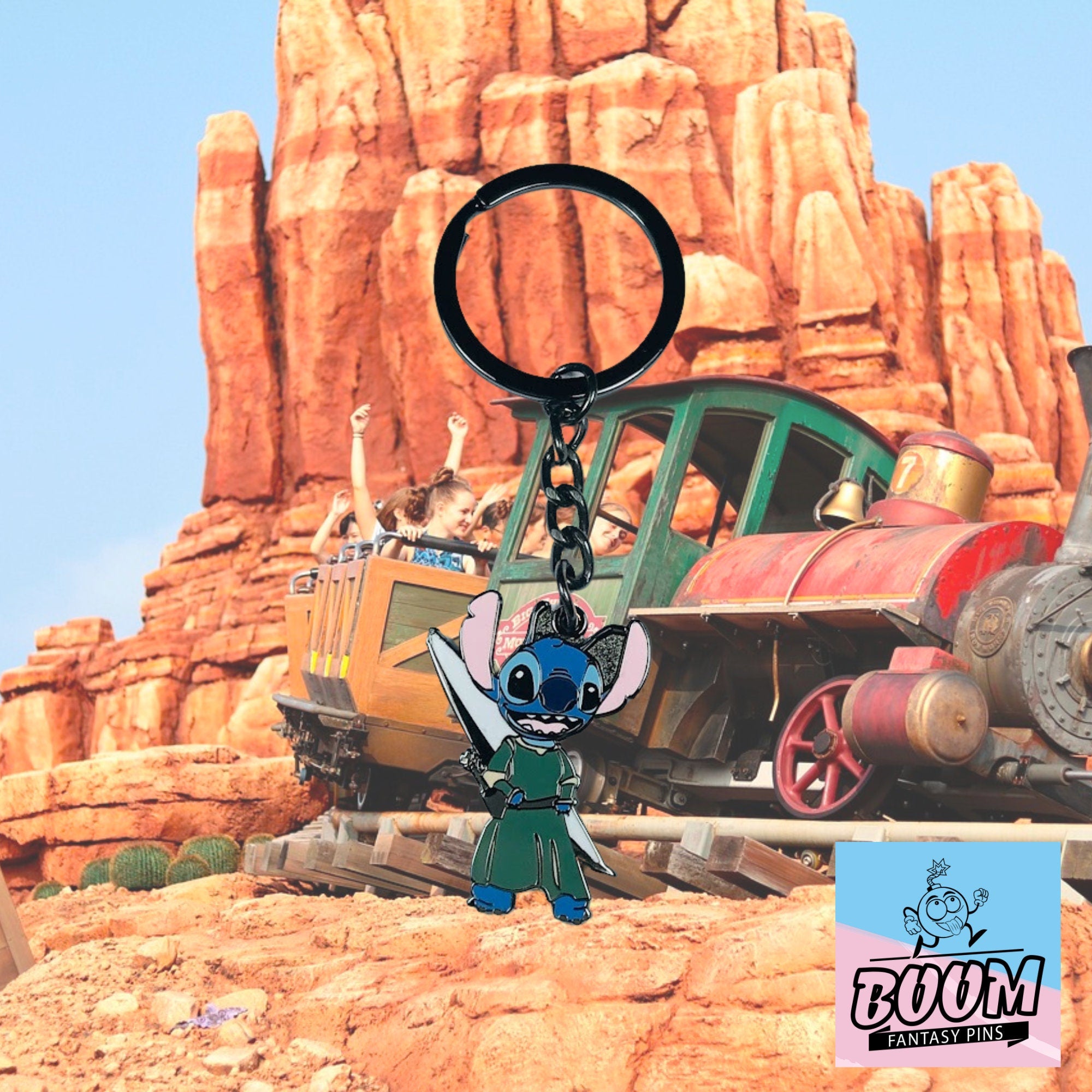 Llavero – Stitch como experimento 626 de Lilo y Stitch – Disney Fantasy