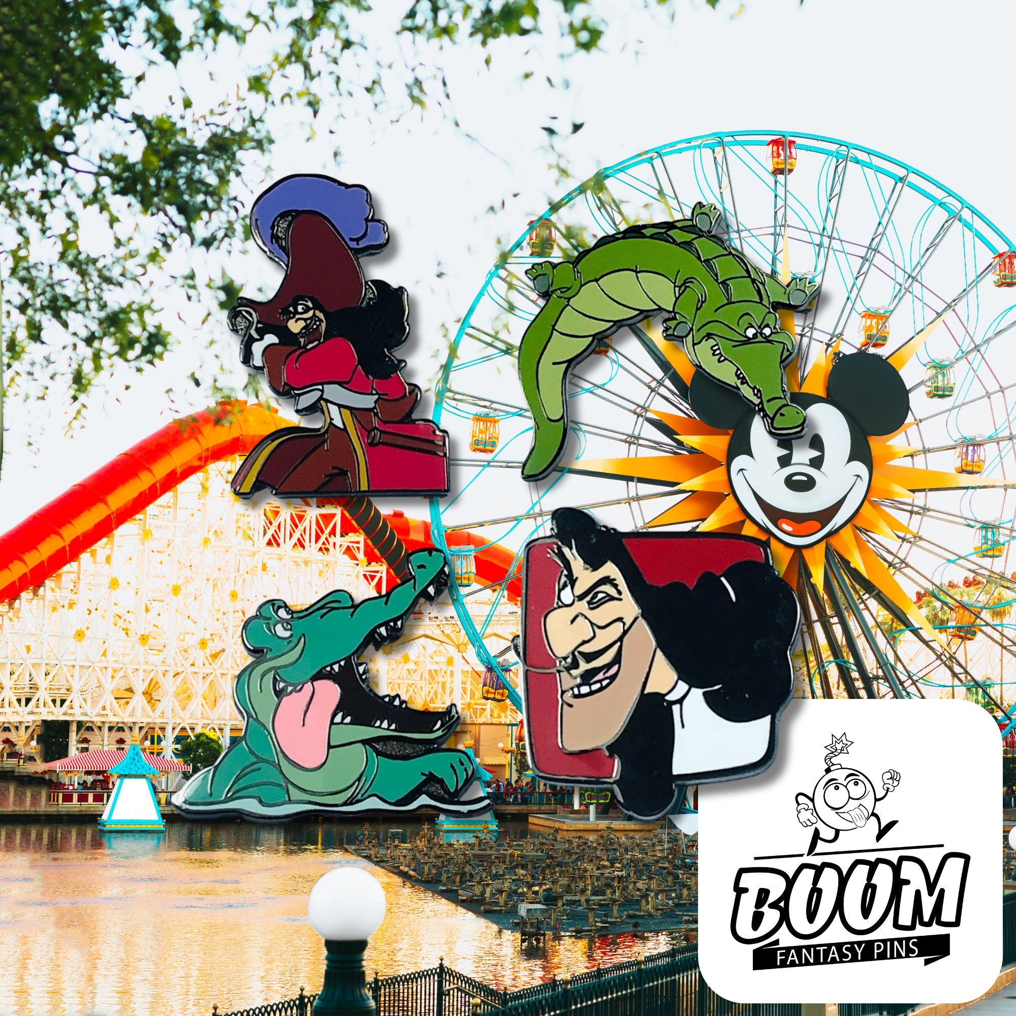 Pin's – Capitaine Crochet de Peter Pan – Disney Fantasy