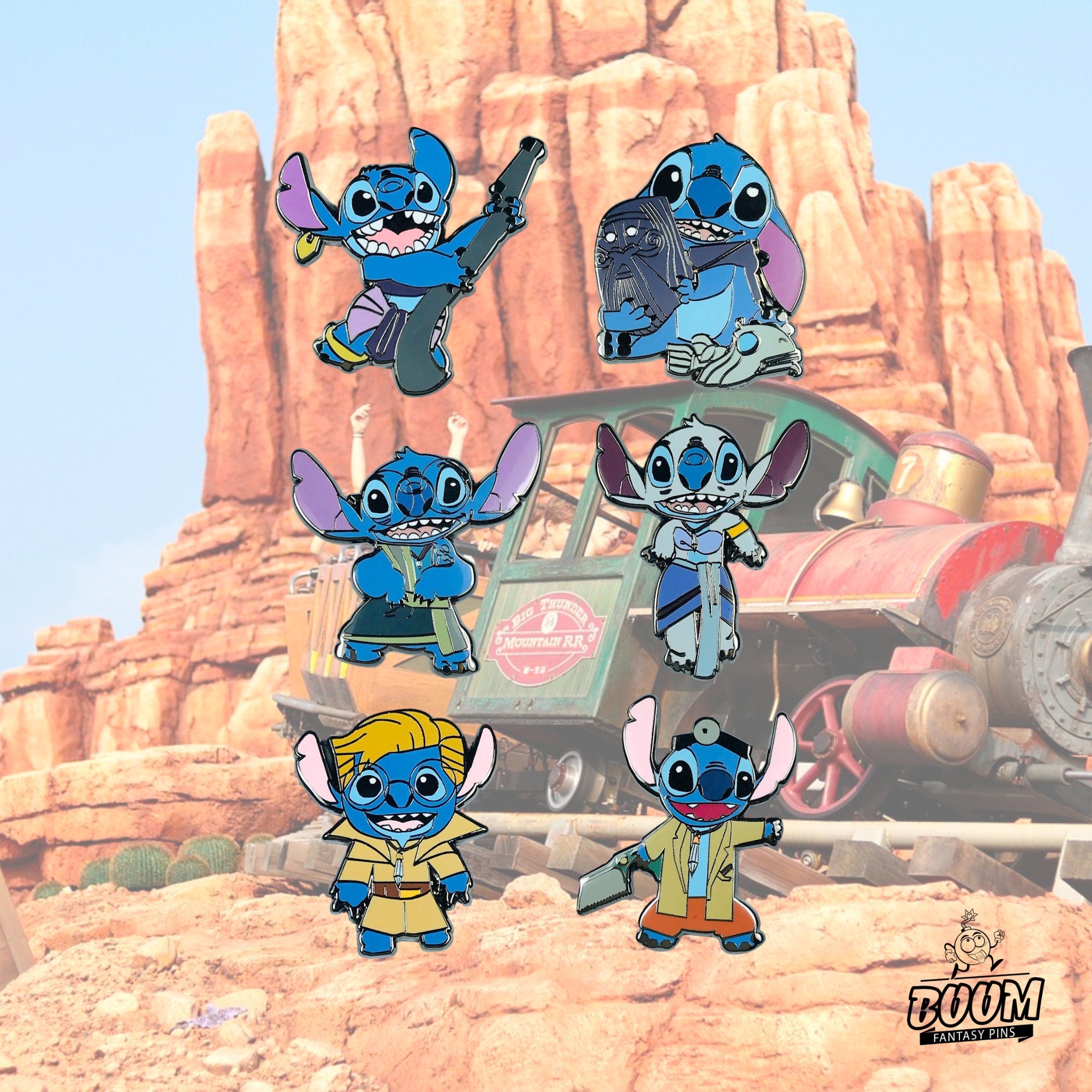 Pin – Stitch de Lilo &amp; Stitch – Disney Fantasy