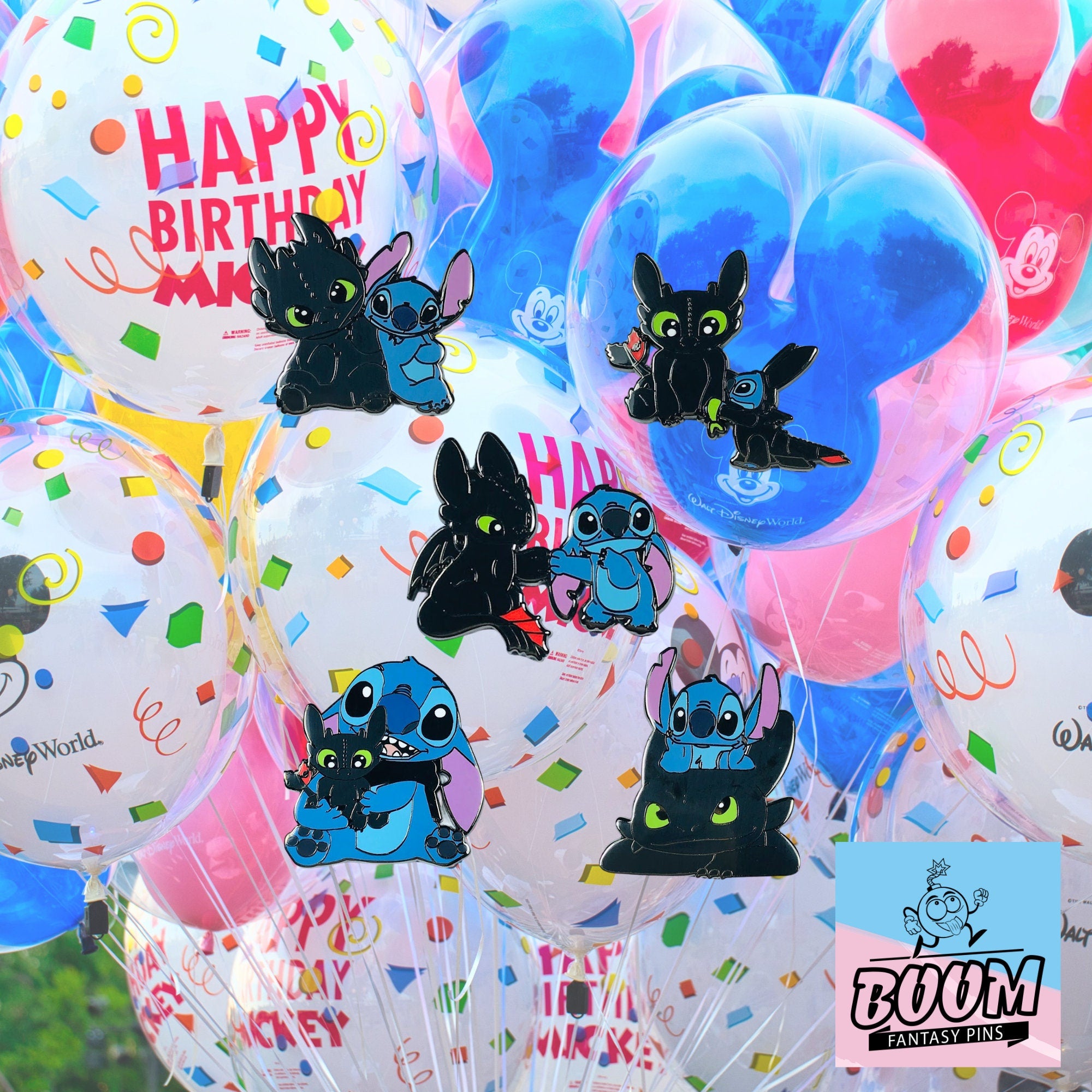 Pin – Stitch y Desdentao de Lilo y Stitch – Disney Fantasy