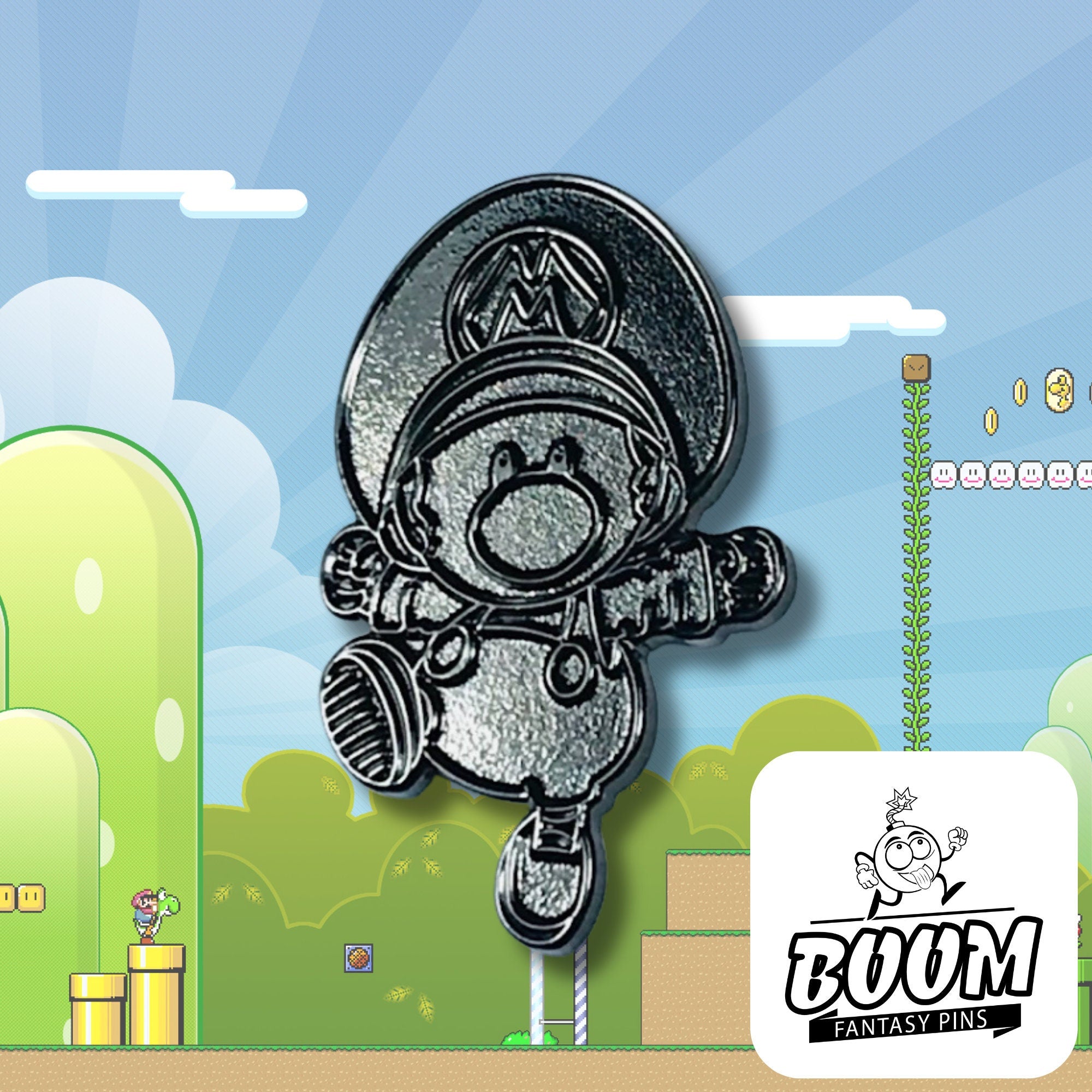 Pin's – Mario de Super Mario Bros – Franchise Nintendo