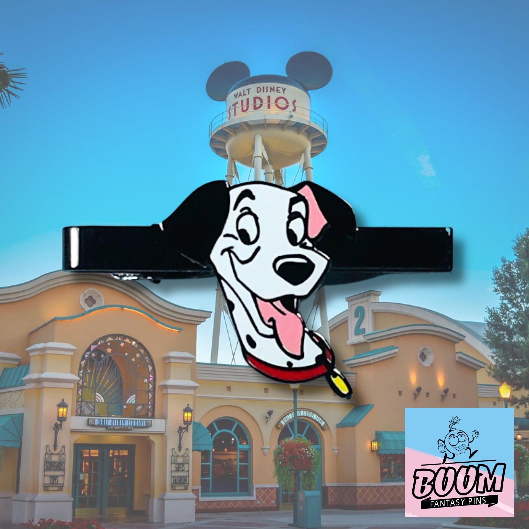 Pinza de corbata – Pongo de 101 Dálmatas – Disney Fantasy