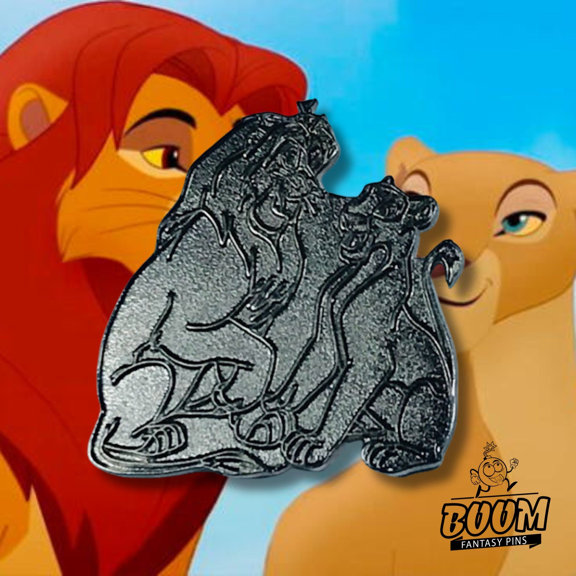 Pin – Simba y Nala de El Rey León – Disney Fantasy