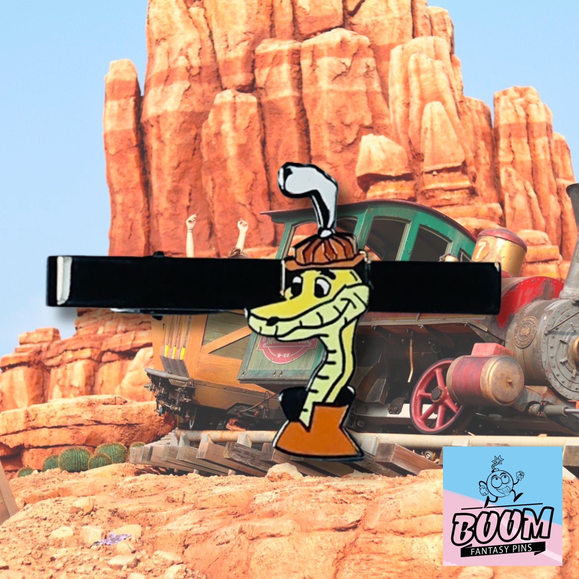 Pinza de corbata – Sir Hiss de Robin Hood – Disney Fantasy