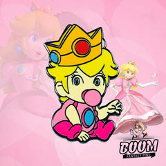 Pin's – Bébé Princesse Peach de Mario Bros – Disney Fantasy